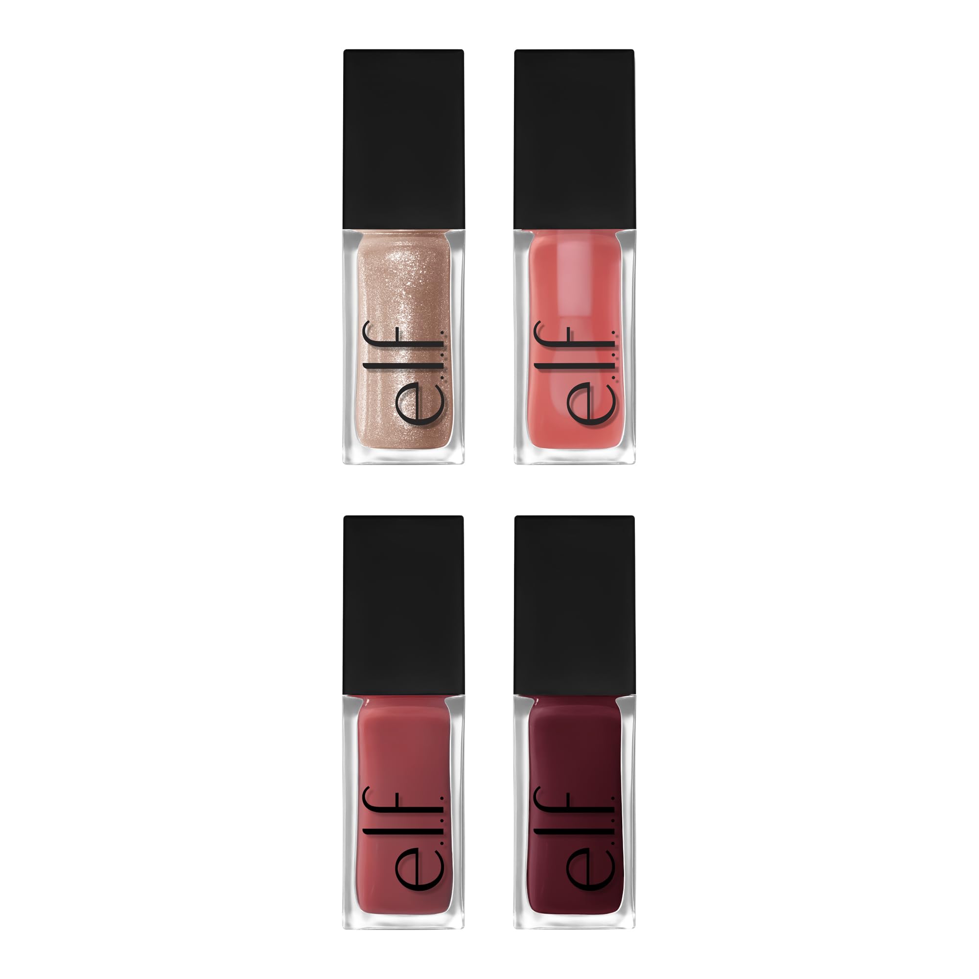 Foto 8 pulgar | Kit De Aceites Labiales E.l.f. Glow Reviver Quad Goals Con 4 Brillos - Venta Internacional.
