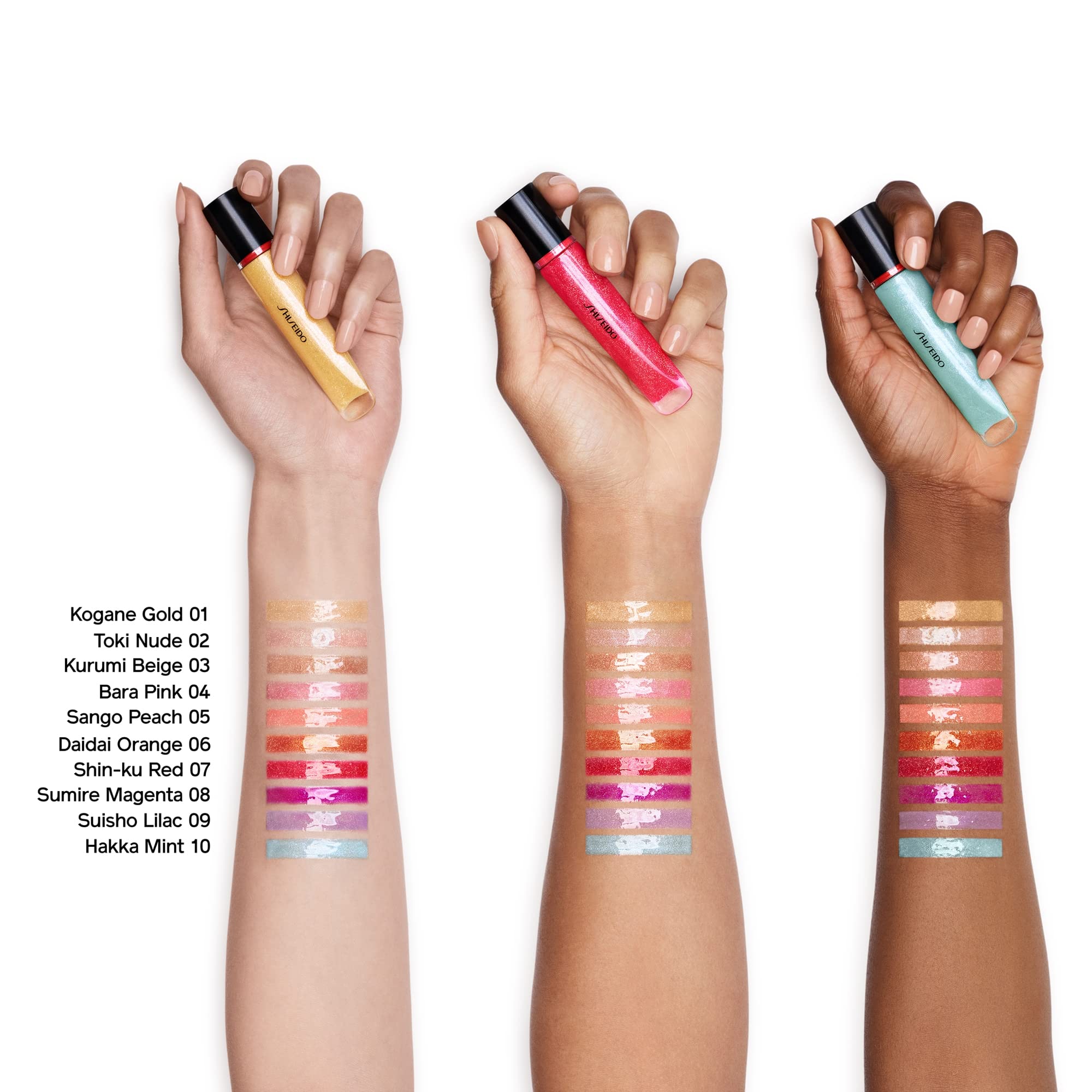 Foto 4 pulgar | Brillo De Labios Shiseido Shimmer Gelgloss Bare Pink 04 8 Ml - Venta Internacional.