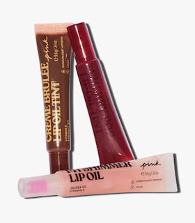 Foto 2 | Set De Regalo De Aceite Labial Victoria's Secret Pink Para Mujer, 3 Piezas - Venta Internacional.