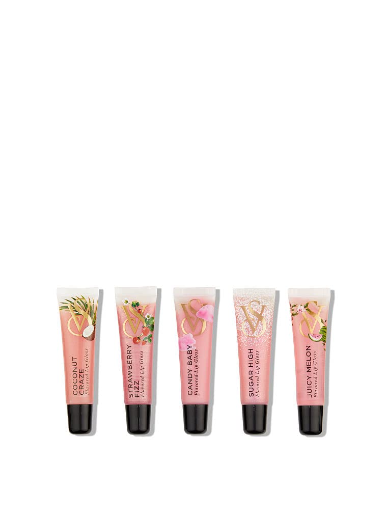 Foto 3 pulgar | Set De Regalo De Brillo Labial Victoria's Secret Flavor Favorites X5 - Venta Internacional.
