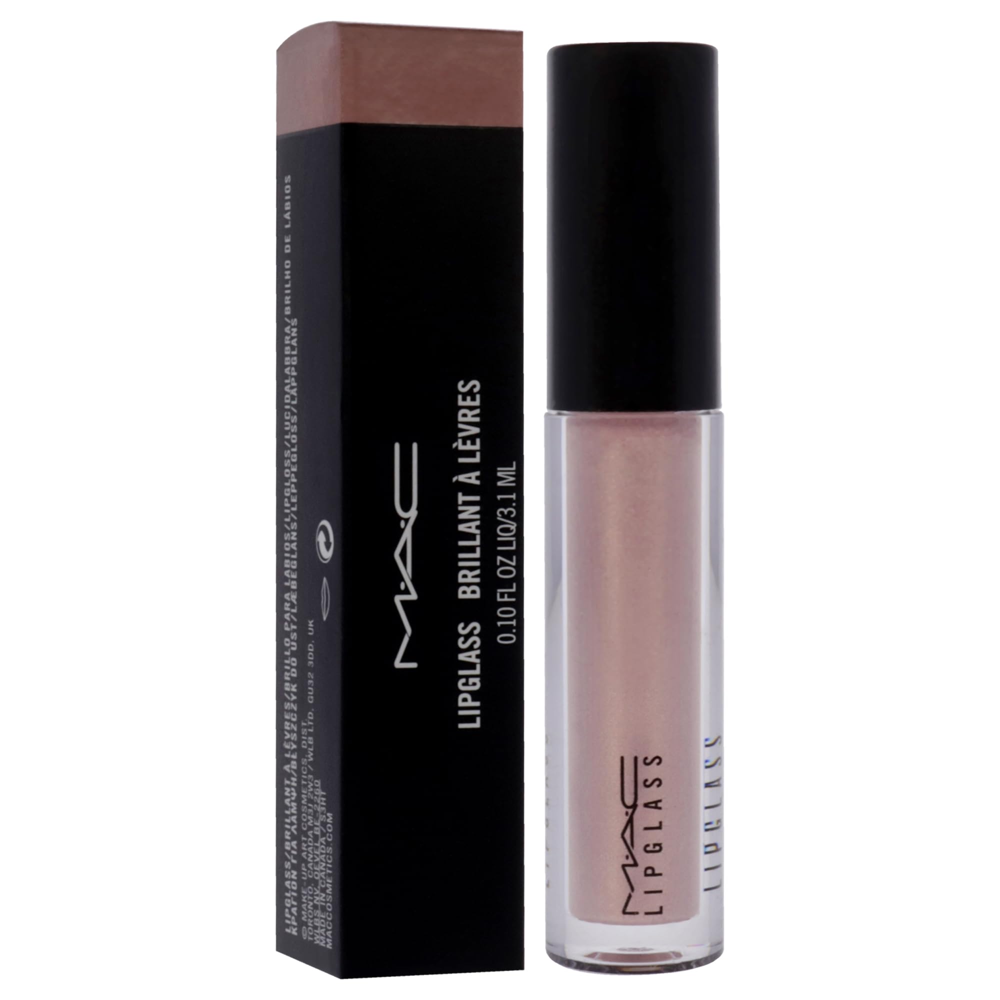 Foto 4 pulgar | Brillo De Labios Mac Lipglass Oyster Girl Para Mujer, 3 Ml - Venta Internacional.