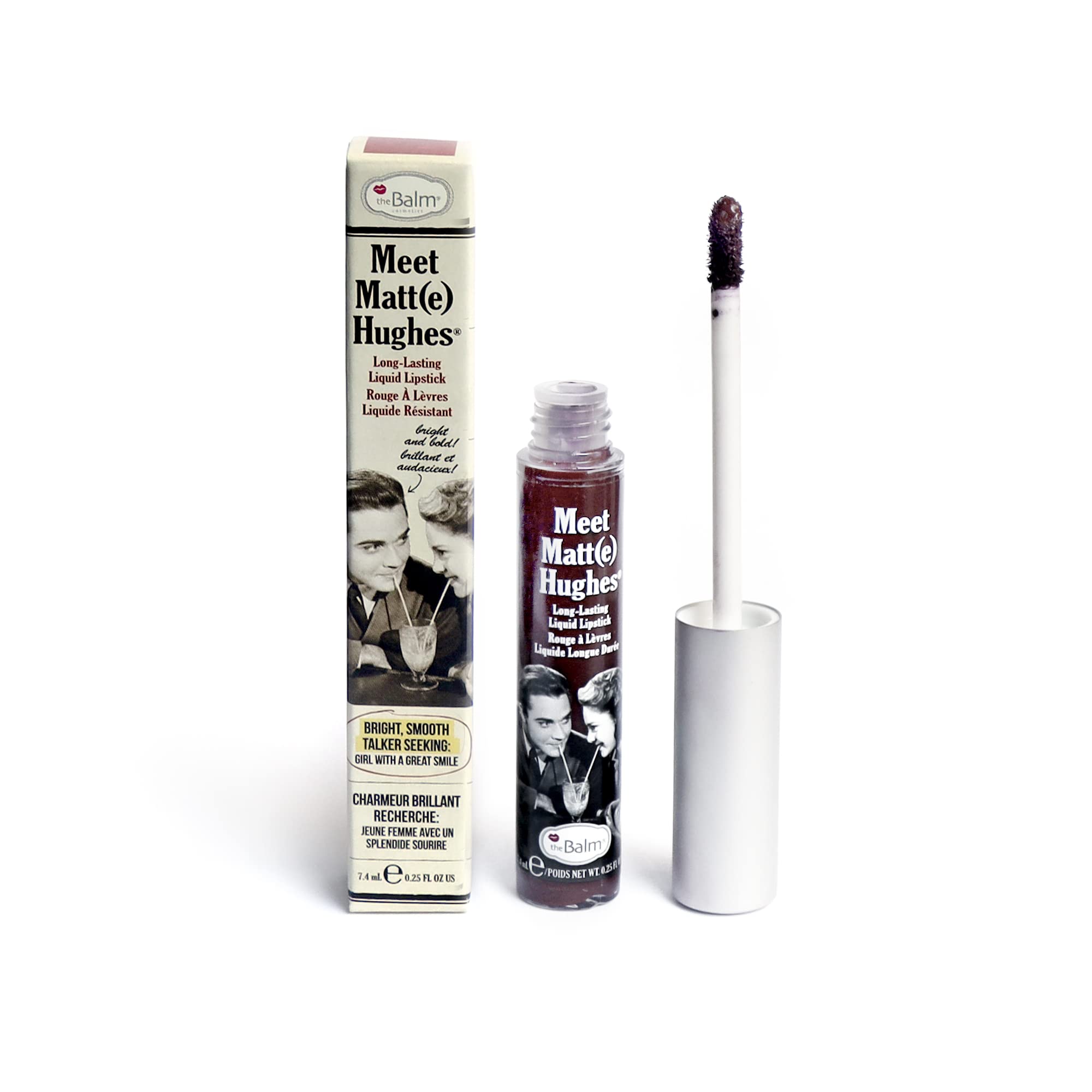 Lápiz Labial Líquido Thebalm Meet Matte Hughes Fierce 7 Ml Para Mujer - Venta Internacional.