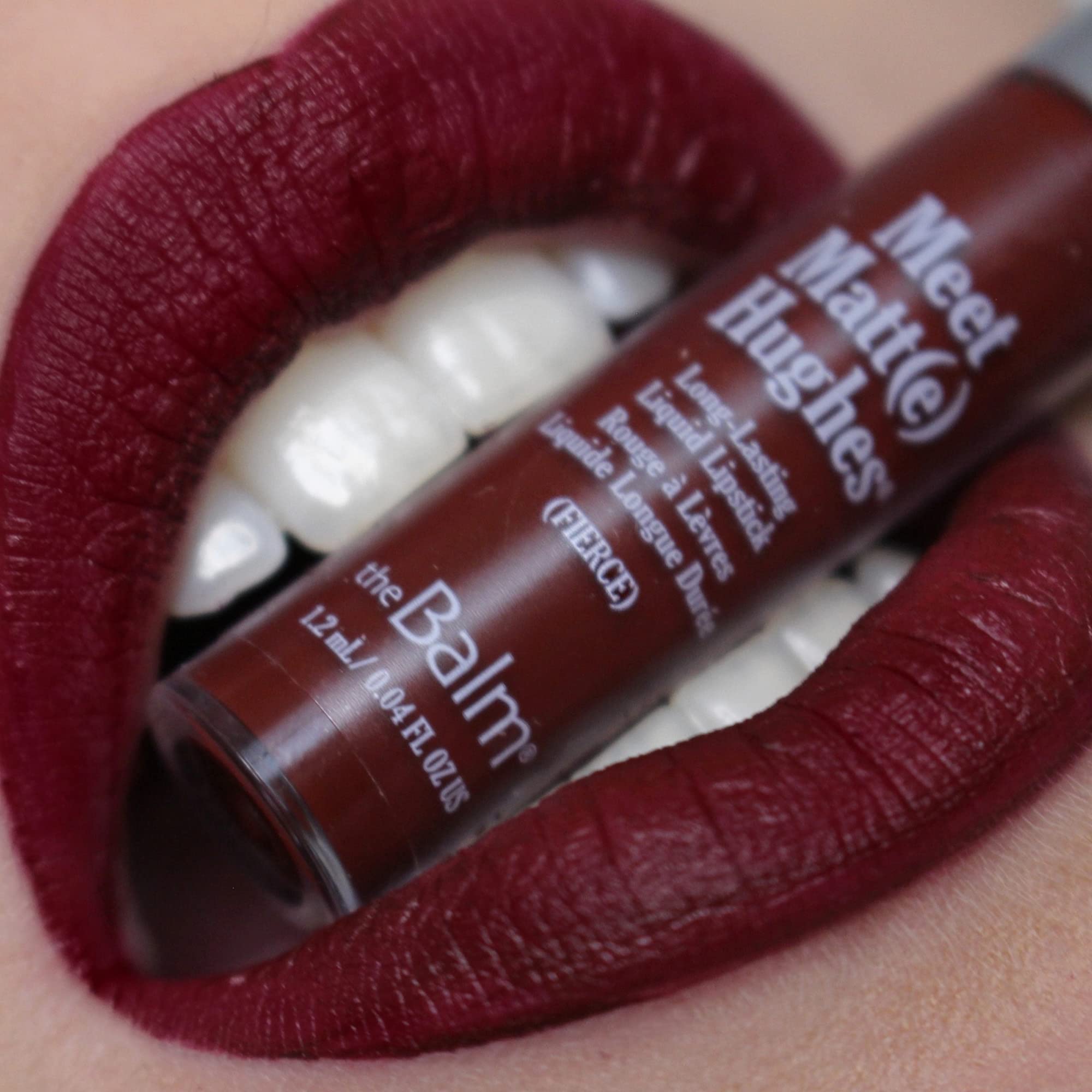 Foto 2 | Lápiz Labial Líquido Thebalm Meet Matte Hughes Fierce 7 Ml Para Mujer - Venta Internacional.