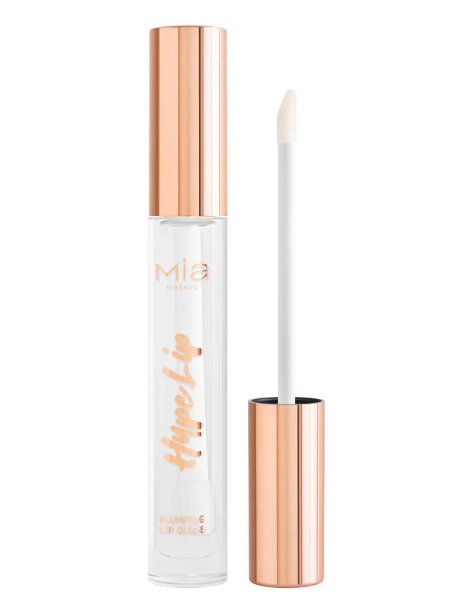 Brillo Labial Voluminizador Mia Cosmetics Hype Lip Tono 01 Glaze