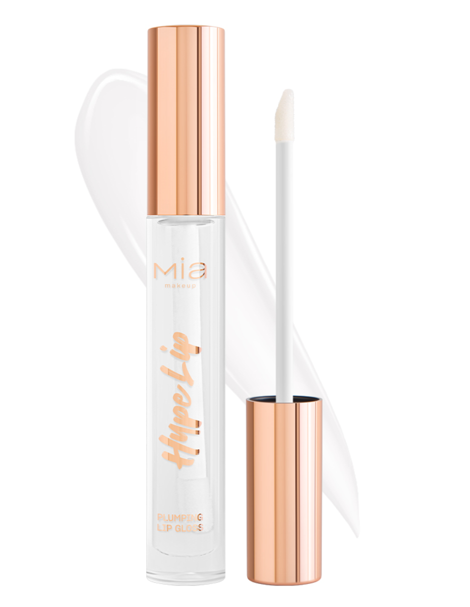 Foto 3 pulgar | Brillo Labial Voluminizador Mia Cosmetics Hype Lip Tono 01 Glaze