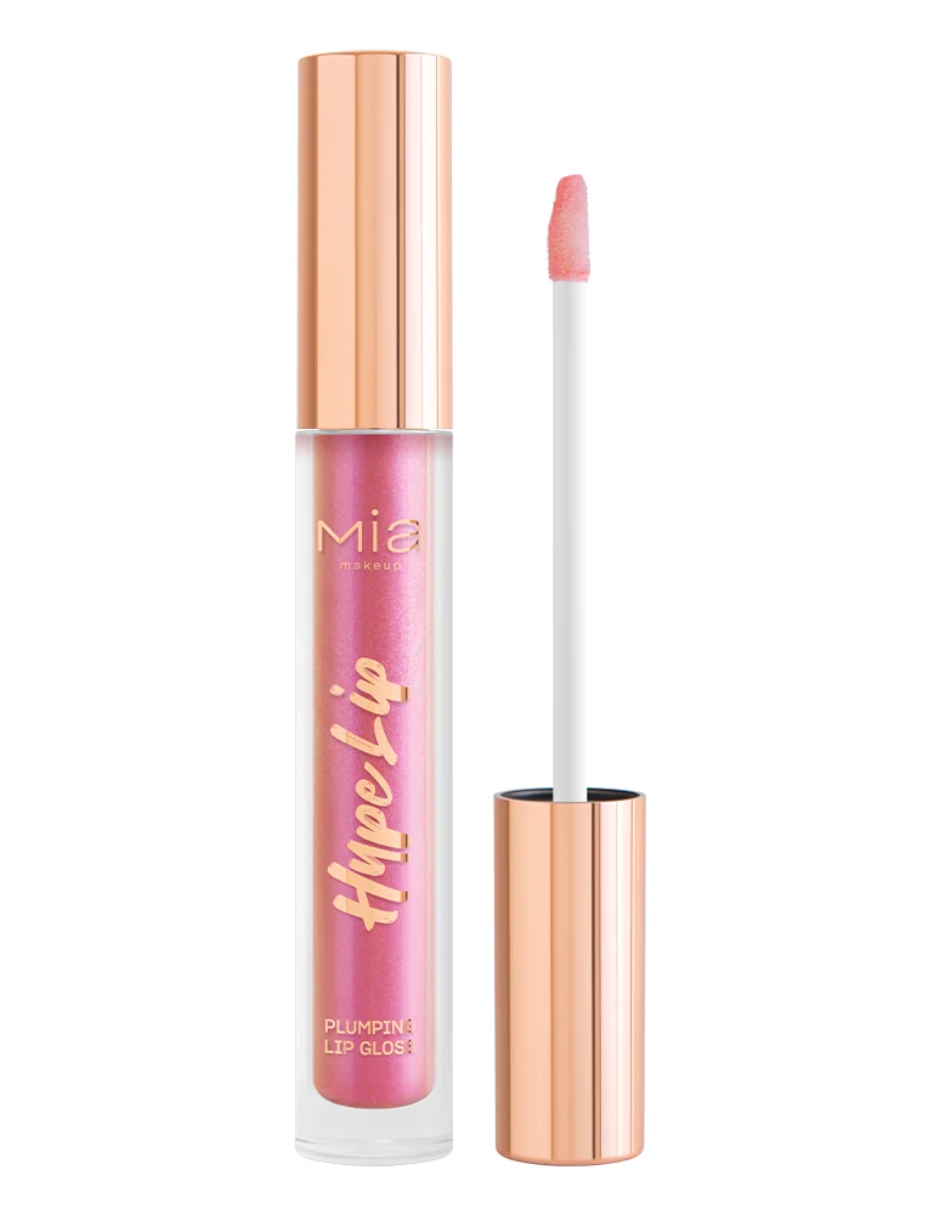Brillo Labial Voluminizador Mia Cosmetics Hype Lip Tono 04 Pinkprint