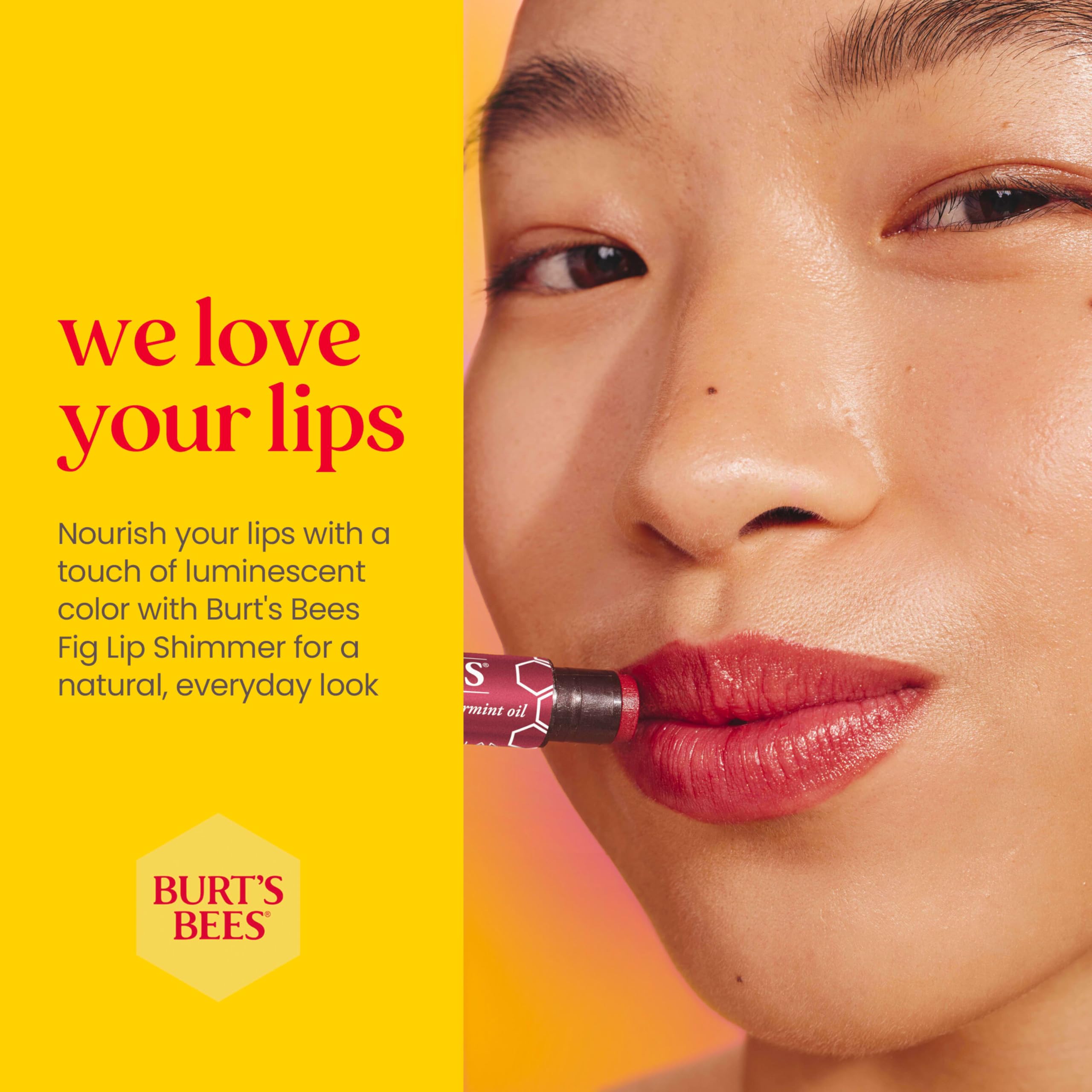 Foto 5 pulgar | Lip Shimmer Burt's Bees Nude Collection 3 Tubos de 2,5 ml C/U - Venta Internacional