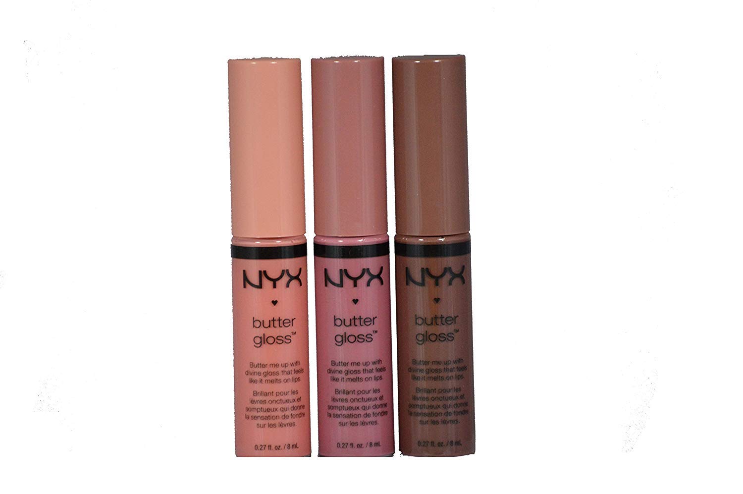 Foto 4 pulgar | Set De Brillos De Labios Nyx Butter 3 (creme Brulee, Angel Food Cake) - Venta Internacional.