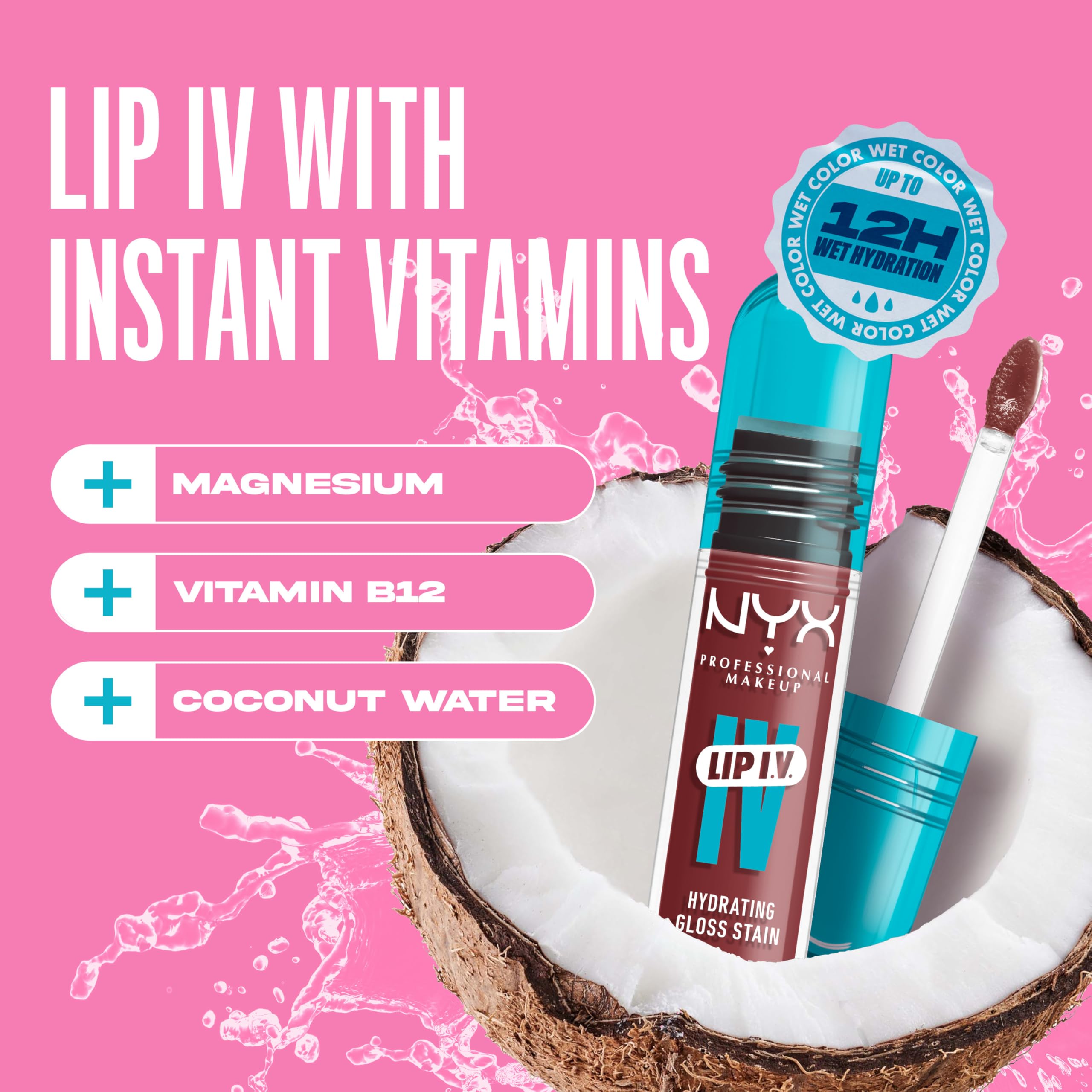 Foto 6 pulgar | Brillo De Labios Nyx Professional Makeup Lip Iv Hydrating Splash N Spice - Venta Internacional.