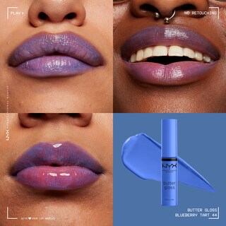 Foto 3 | Brillo De Labios Nyx Professional Makeup, Mantequilla, Tarta De Arándanos - Venta Internacional.