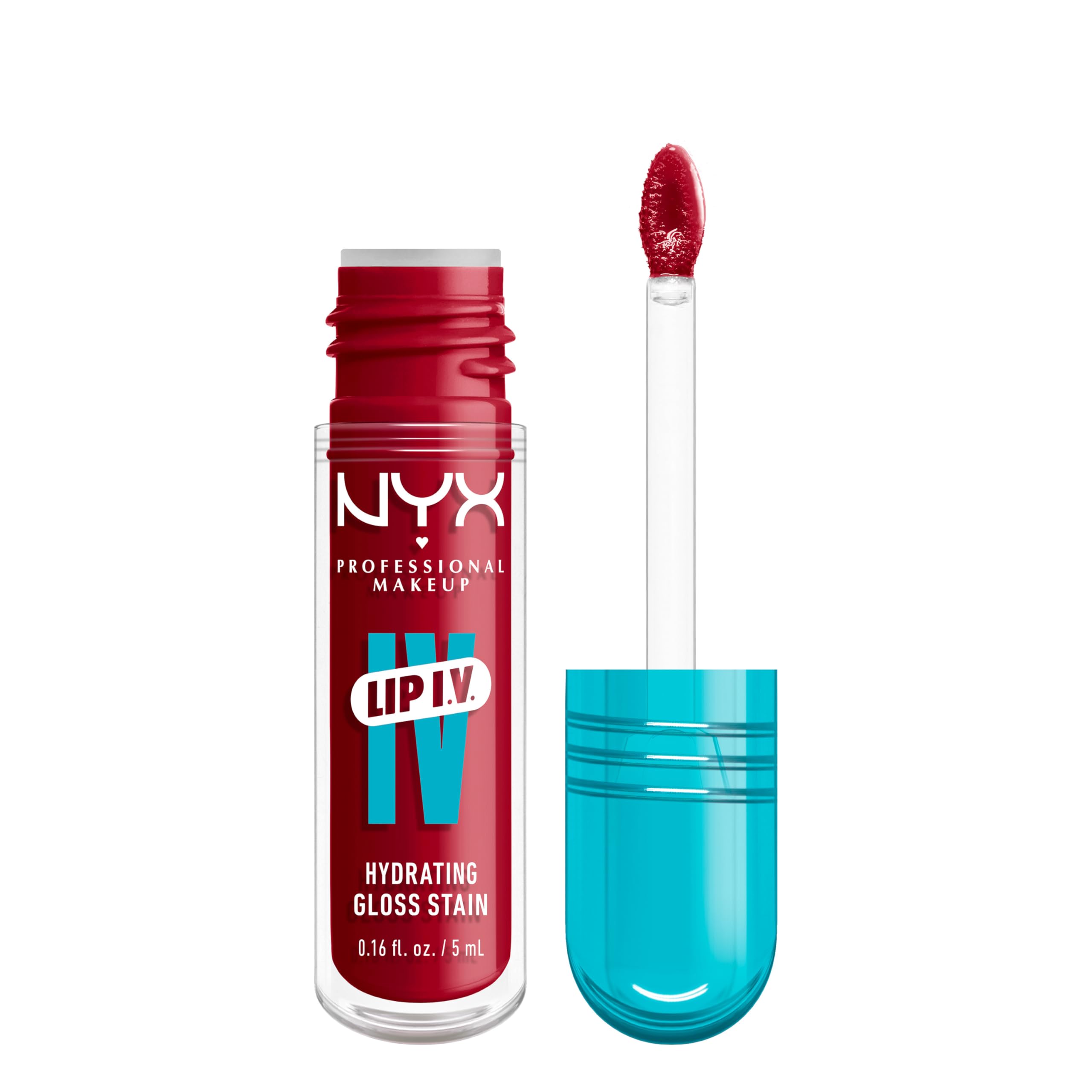 Brillo De Labios Nyx Professional Makeup Lip Iv Hydrating Reddy Set Wet - Venta Internacional.