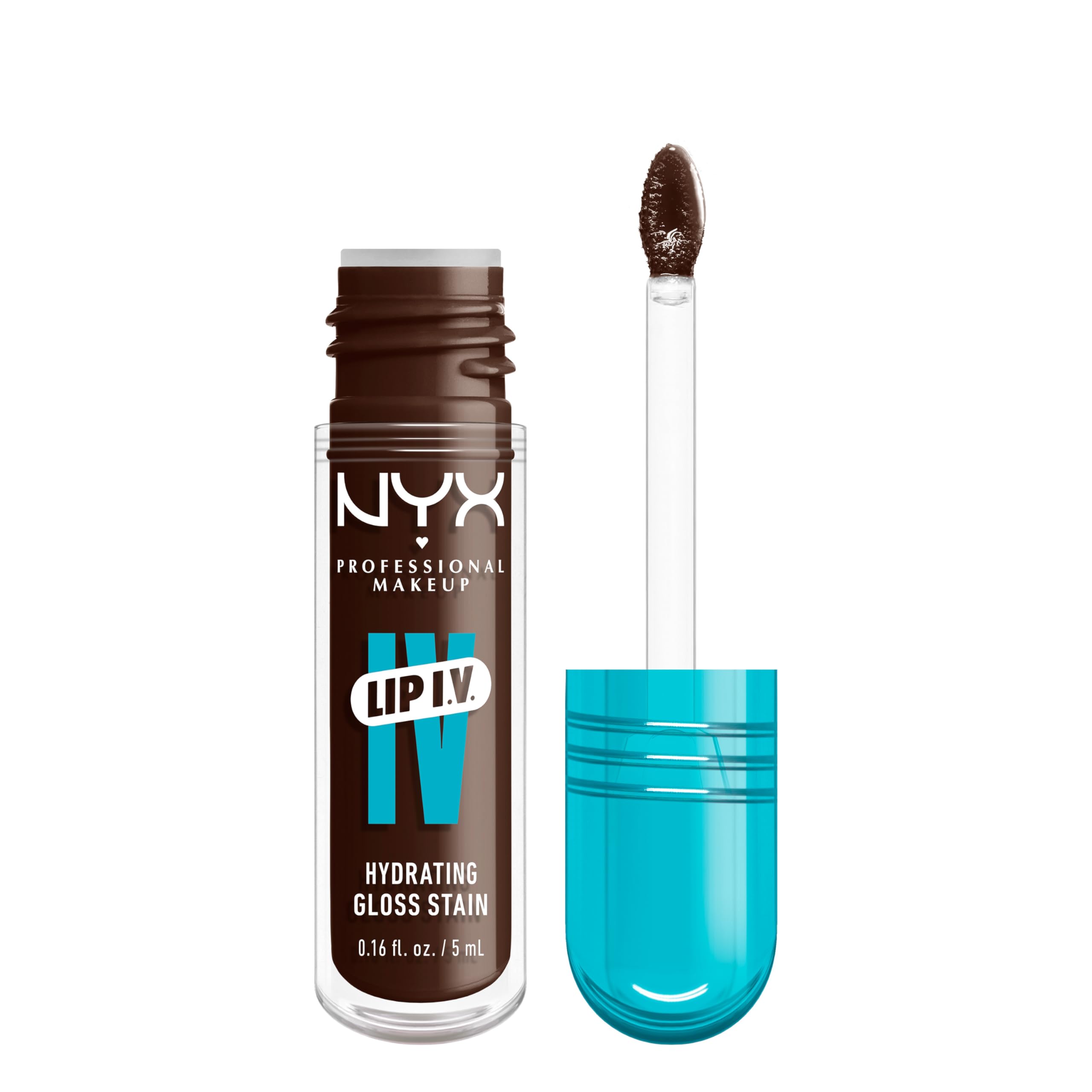 Foto 2 pulgar | Brillo De Labios Nyx Professional Makeup Lip Iv Hydrating Espresso - Venta Internacional.
