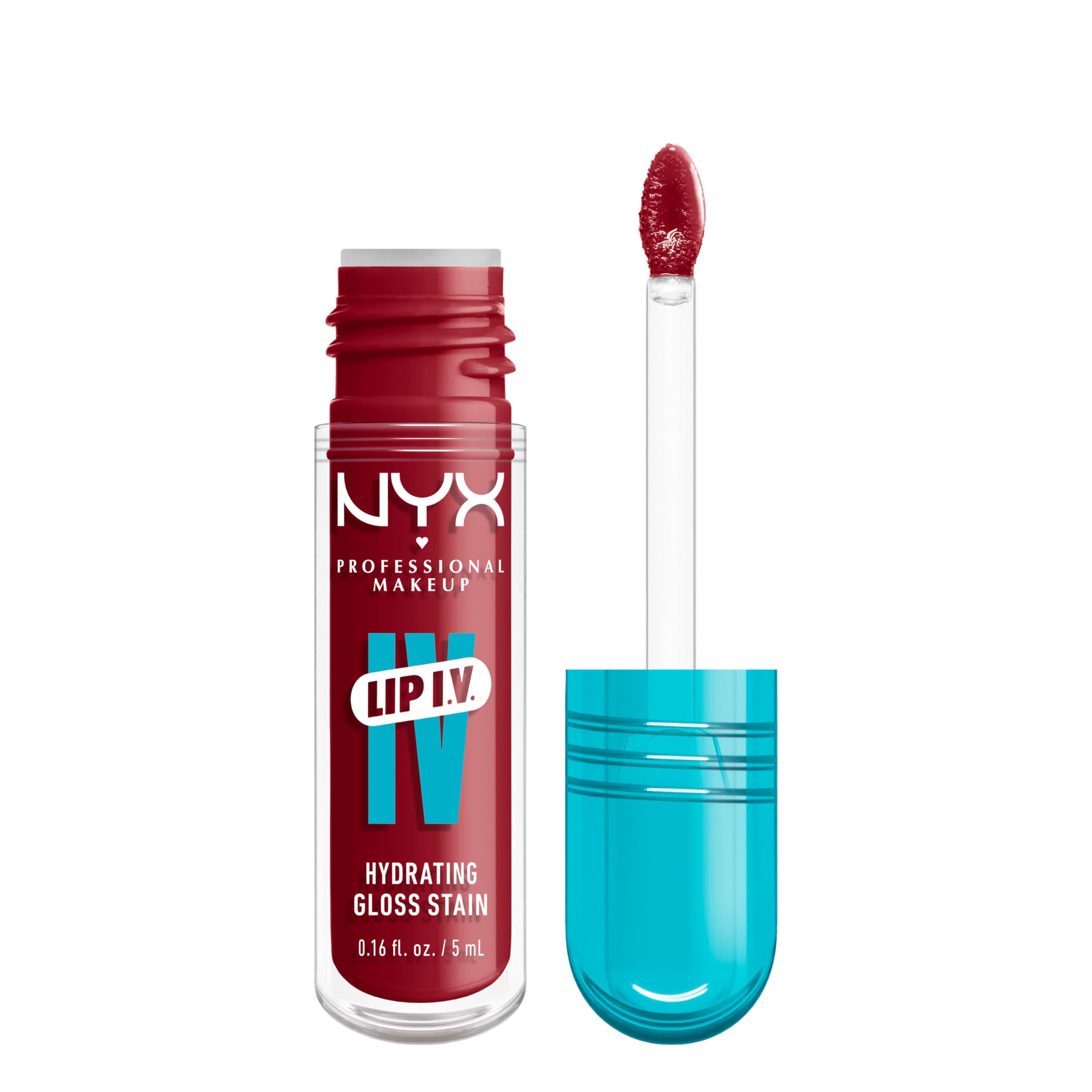 Brillo De Labios Nyx Professional Makeup Lip Iv Hydrating Berry - Venta Internacional.