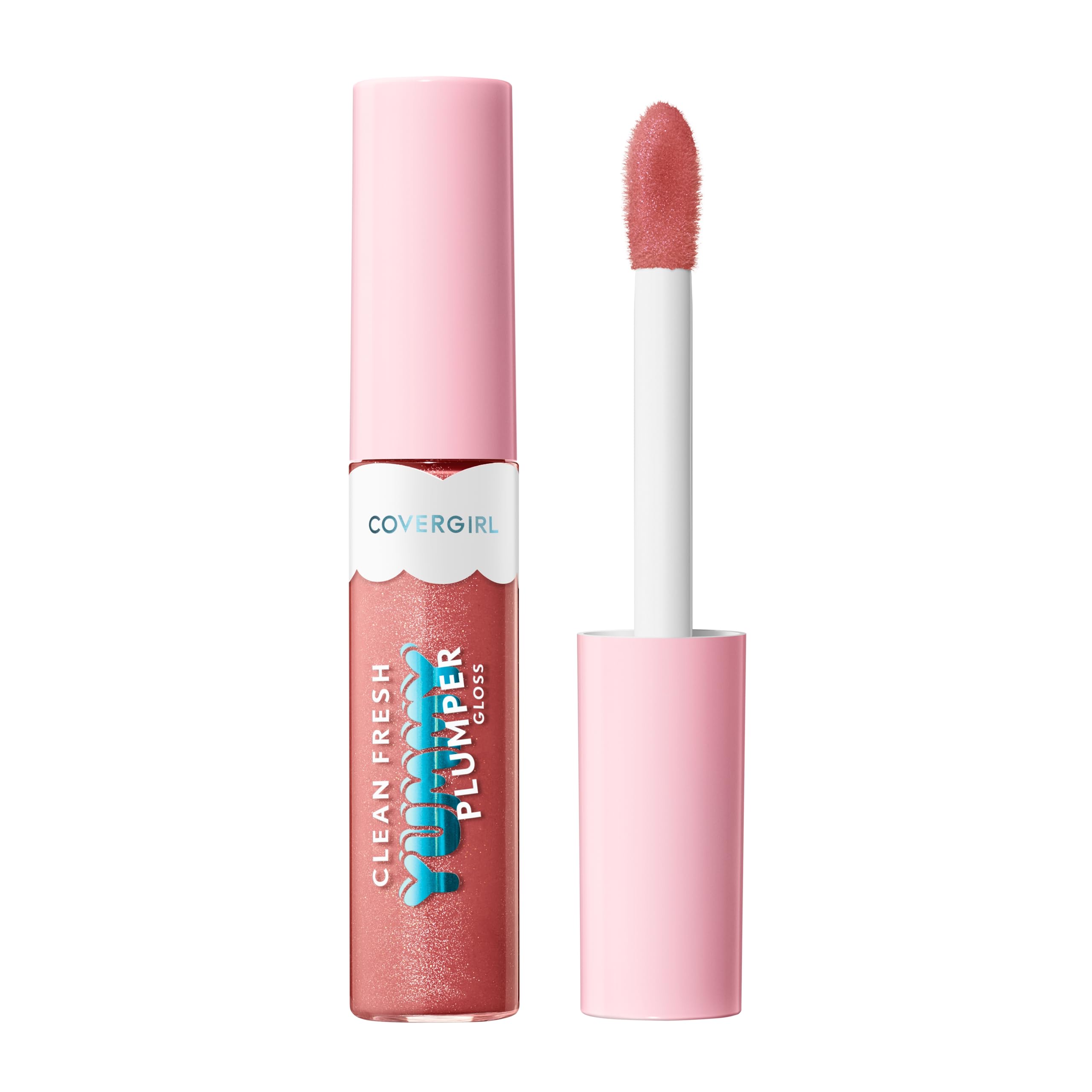 Foto 2 pulgar | Brillo De Labios Covergirl Clean Fresh Yummy Plumper 700 Love - Venta Internacional.