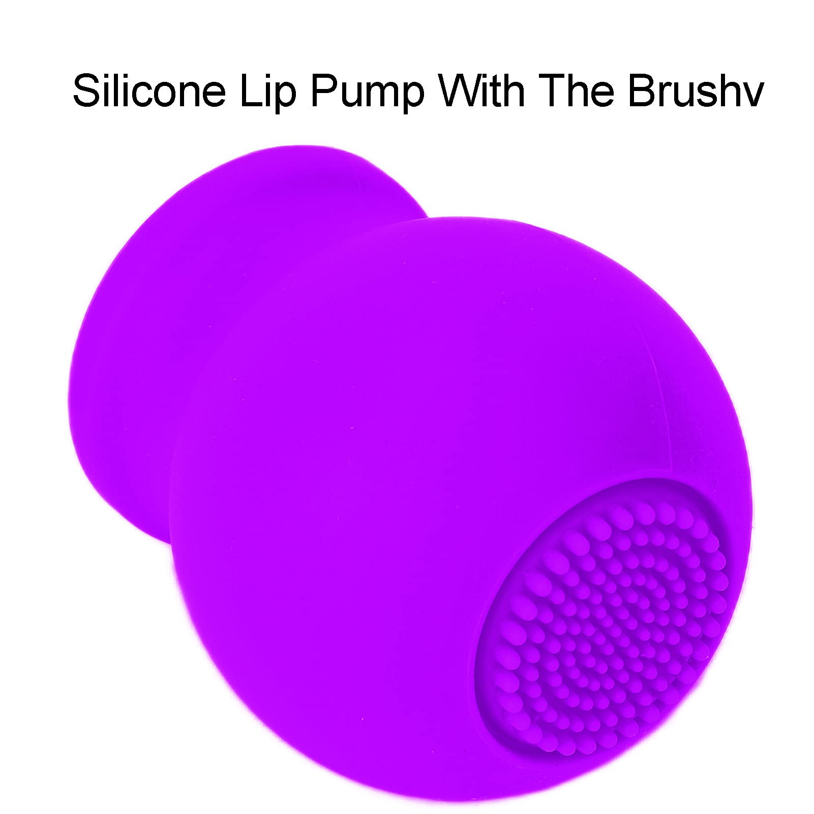 Foto 6 | Lip Plumper Device Zjchao, Bomba De Silicona Para Labios Con Cepillo, Color Morado - Venta Internacional.
