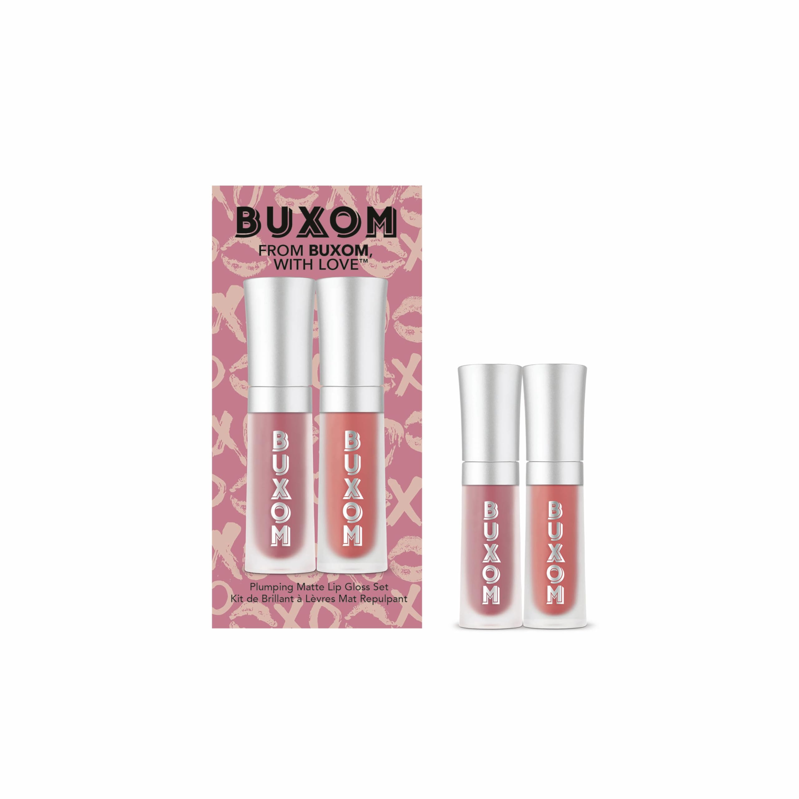 Foto 2 pulgar | Kit De Labios Buxom From, With Love Plumping Lip Matte Mini Duo X2 - Venta Internacional.