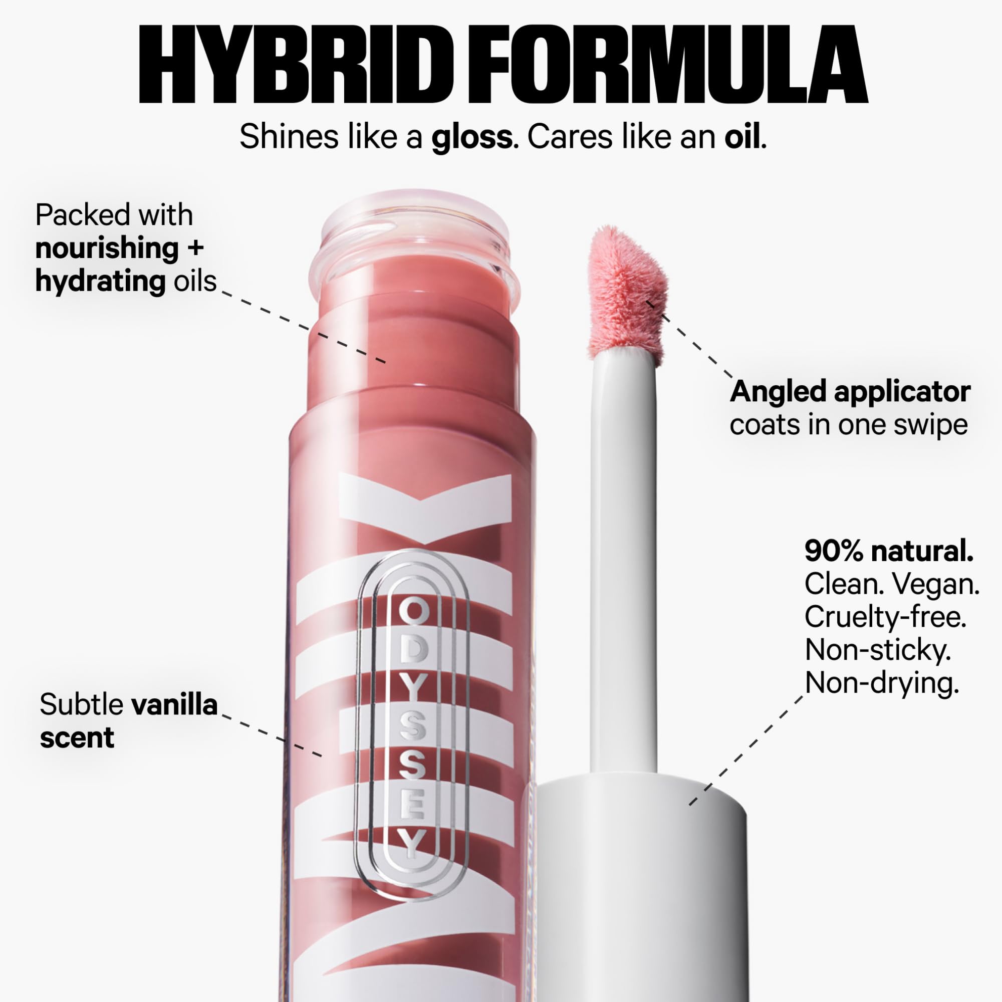 Foto 6 pulgar | Brillo De Labios, Maquillaje Con Leche, Odyssey Soul Search, 6 Ml, Rosa Claro - Venta Internacional.