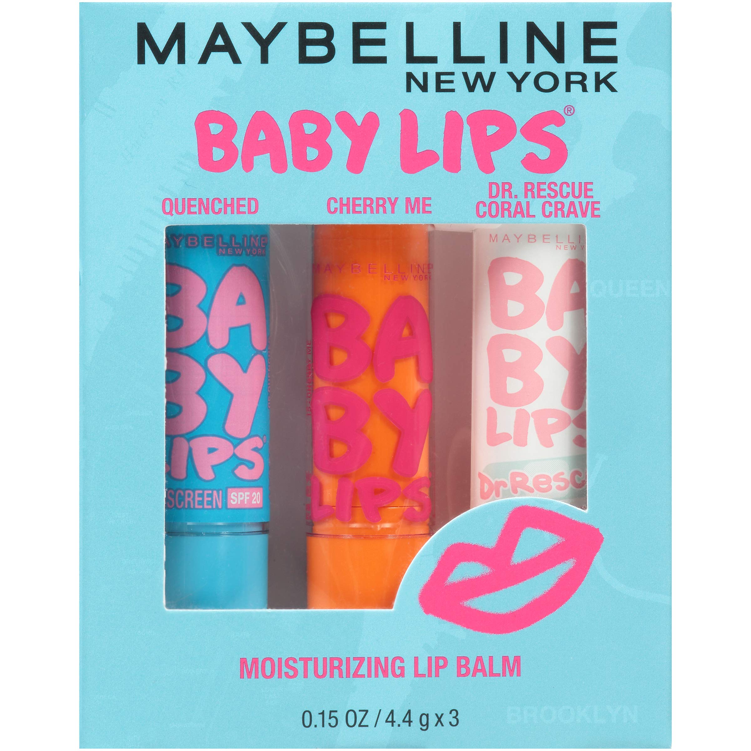Foto 2 pulgar | Bálsamo Labial Maybelline New York Baby Lips Hidratante, Paquete De 3 - Venta Internacional.