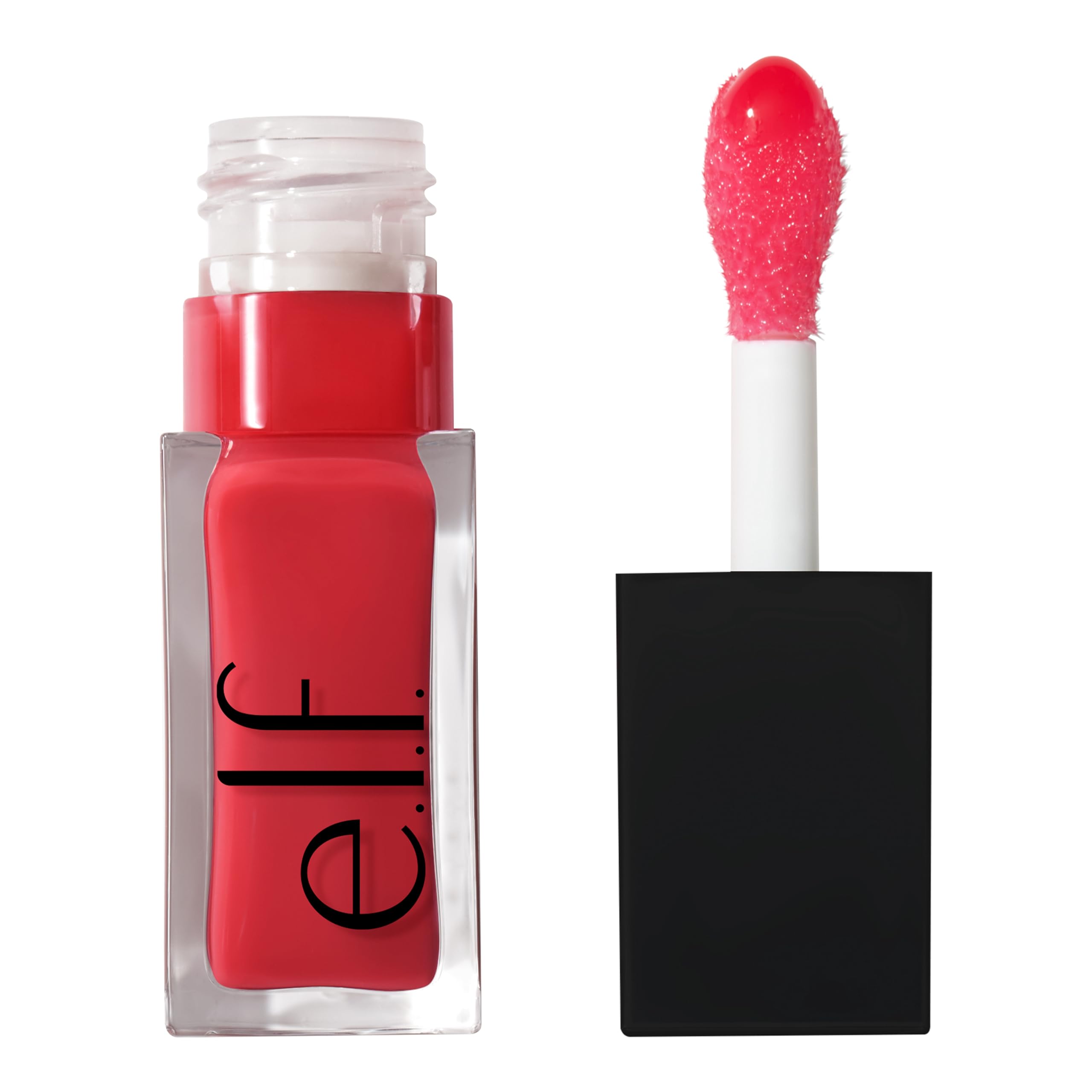 Aceite Labial E.l.f. Glow Reviver Red Delicious Tinted Vegan - Venta Internacional.