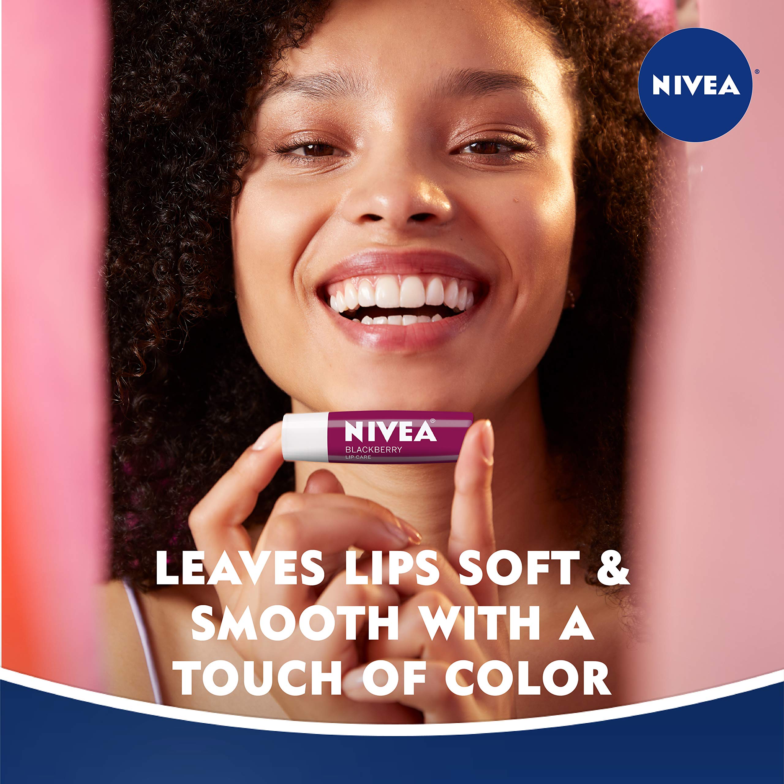 Foto 4 pulgar | Bálsamo Labial Nivea Blackberry Tinted Stick, 5 Ml, Paquete De 4 - Venta Internacional.