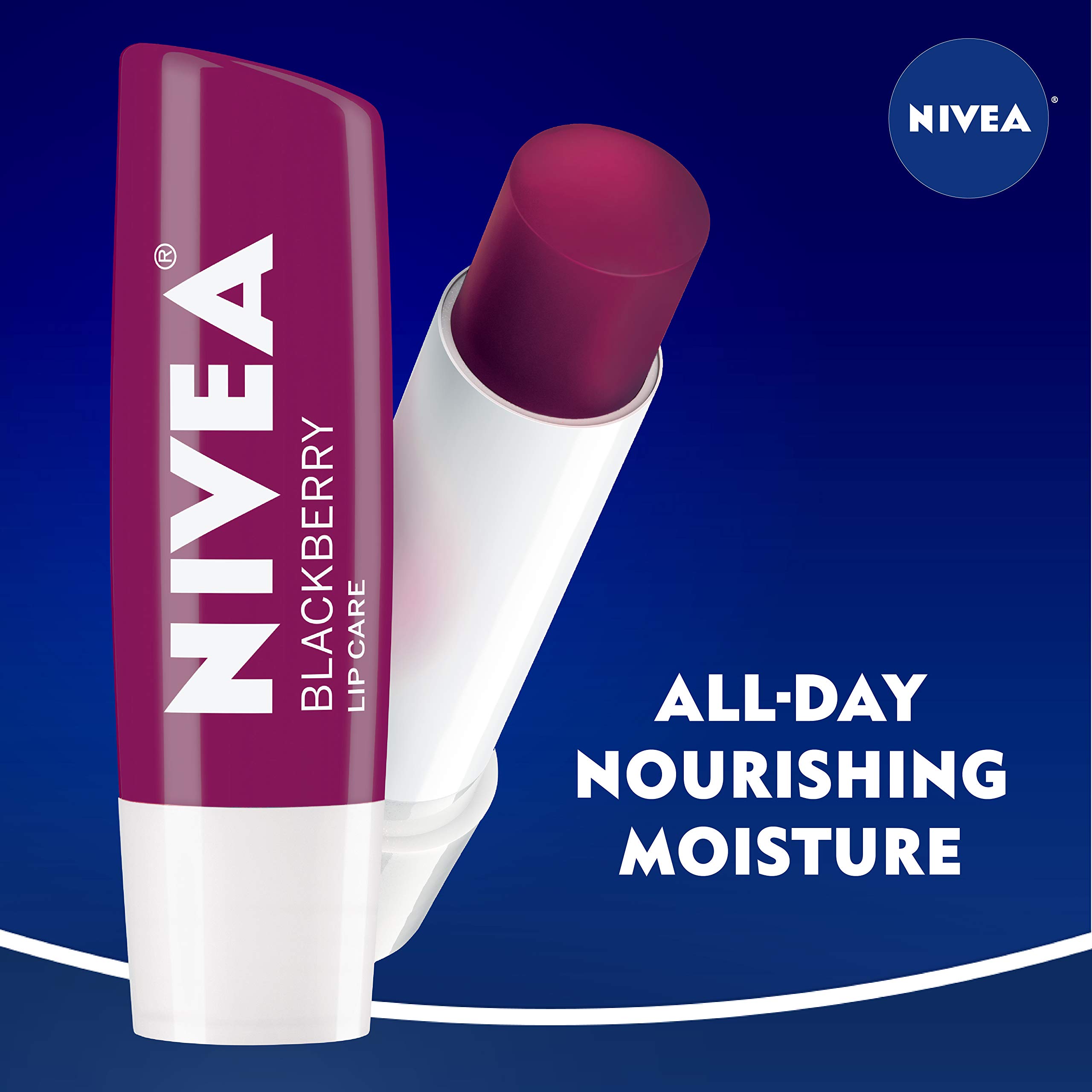 Foto 6 pulgar | Bálsamo Labial Nivea Blackberry Tinted Stick, 5 Ml, Paquete De 4 - Venta Internacional.