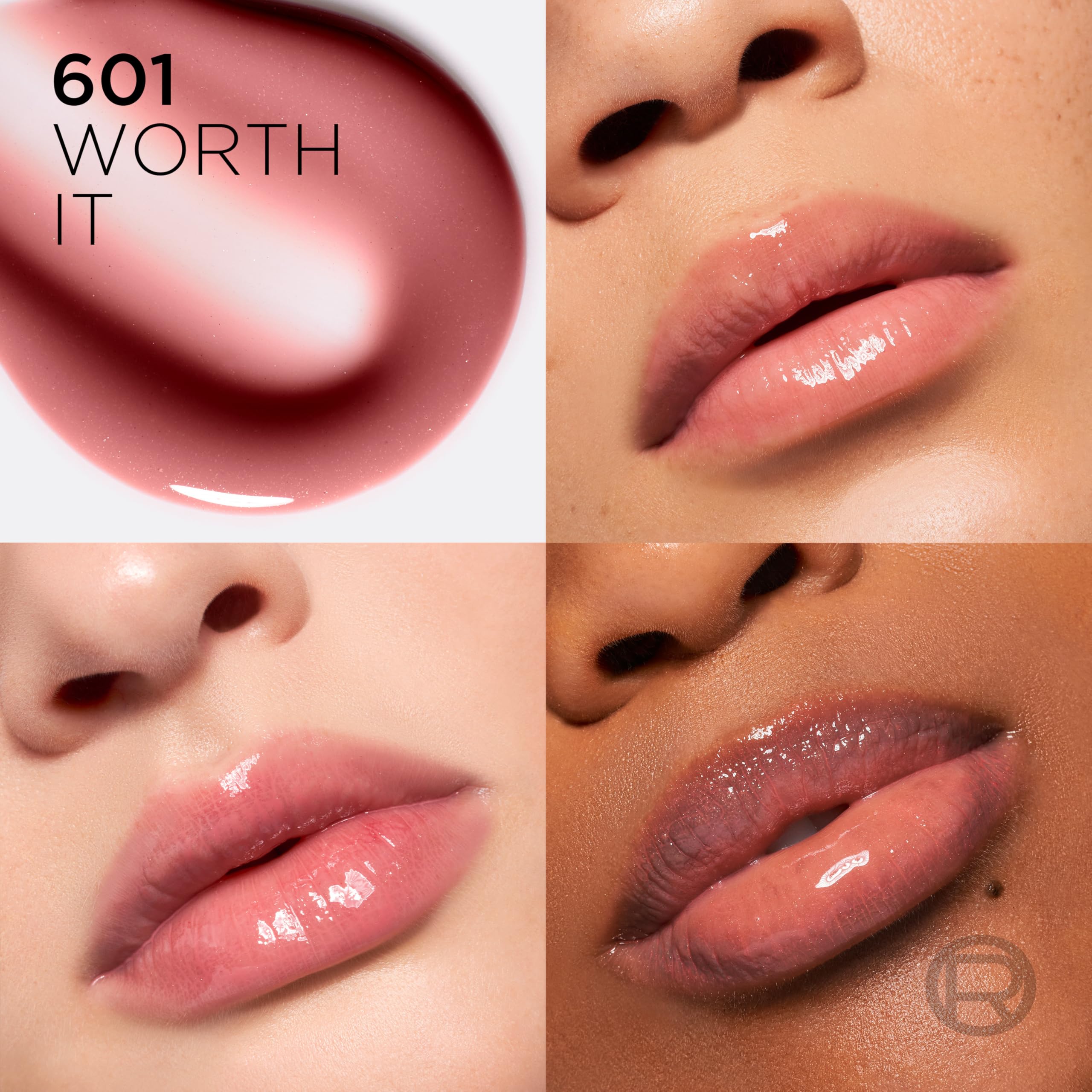 Foto 3 pulgar | Aceite Labial L'oreal Paris Plump Ambition Hyaluron Worth It 601 - Venta Internacional.