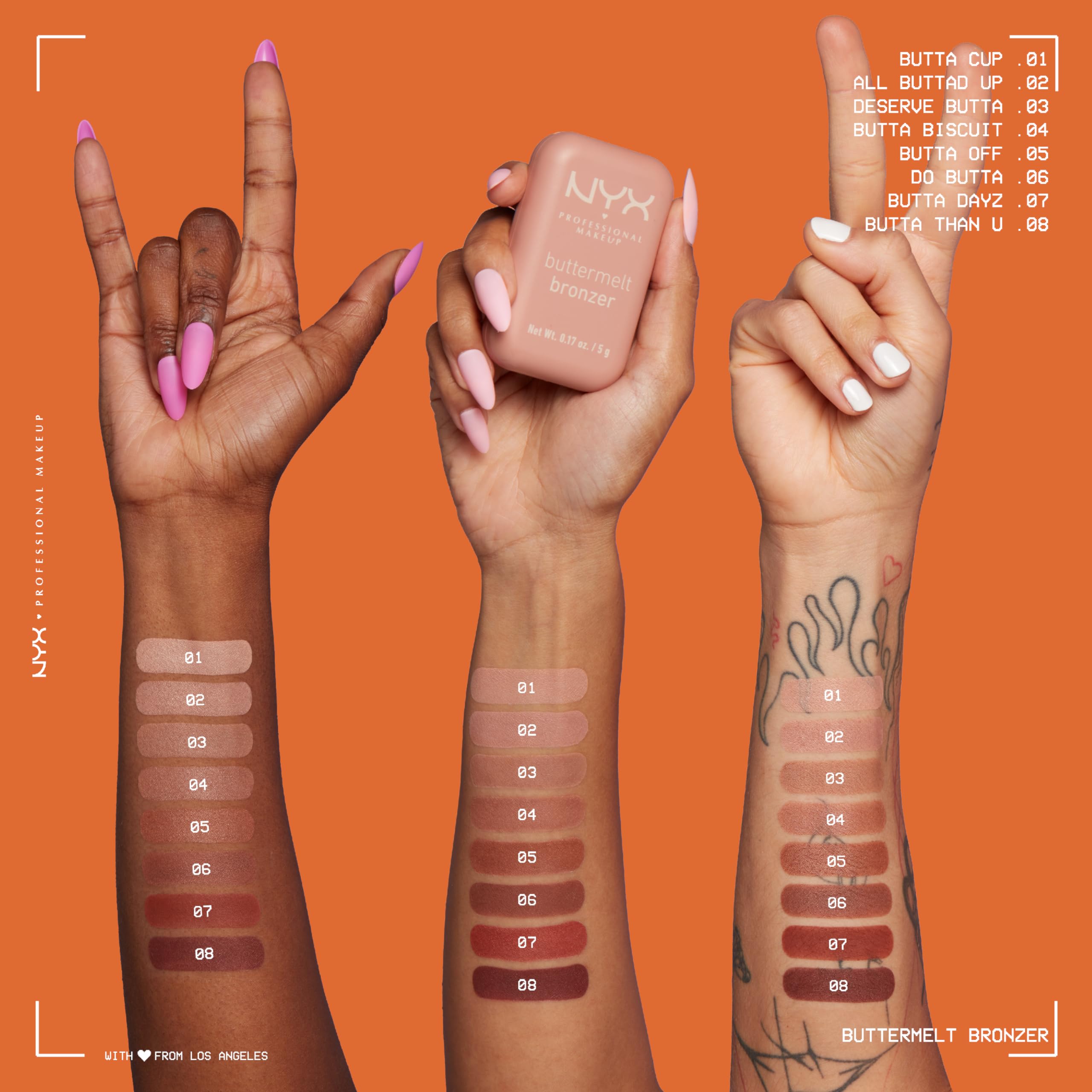Foto 5 pulgar | Taza Bronzer Nyx Professional Makeup Matte Butta Melt - Venta Internacional.