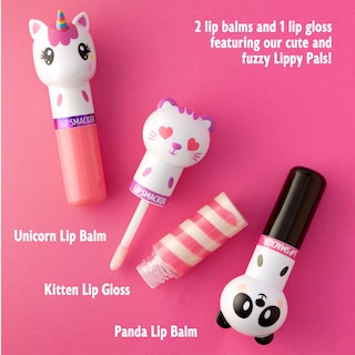 Foto 3 | Bálsamo Labial Lip Smacker Lippy Pals, Juego De 3 Con Sabor Vegano - Venta Internacional.