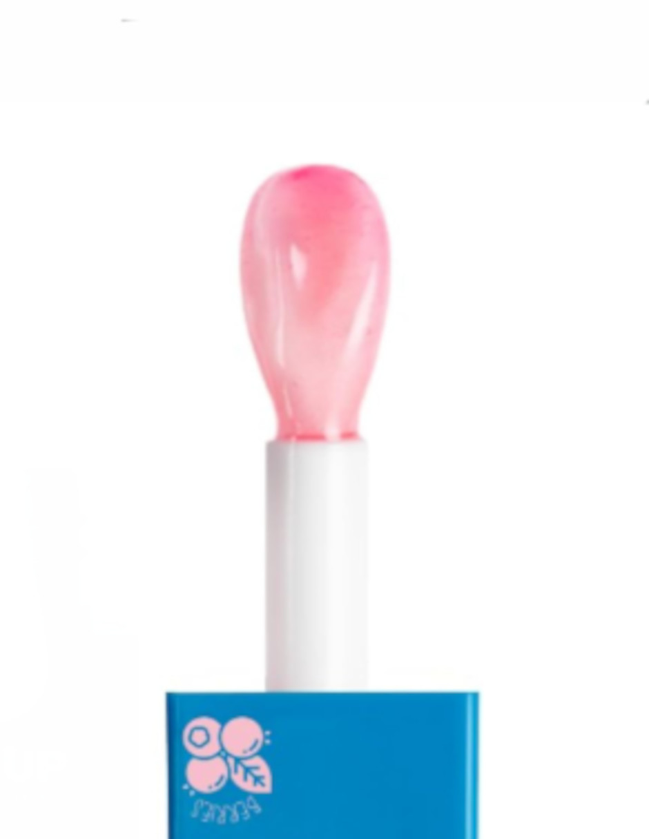 Foto 5 pulgar | Lip Oil Pink Up Brillo Labial Mágico Brillante Color Berries + Termo De Agua Güish
