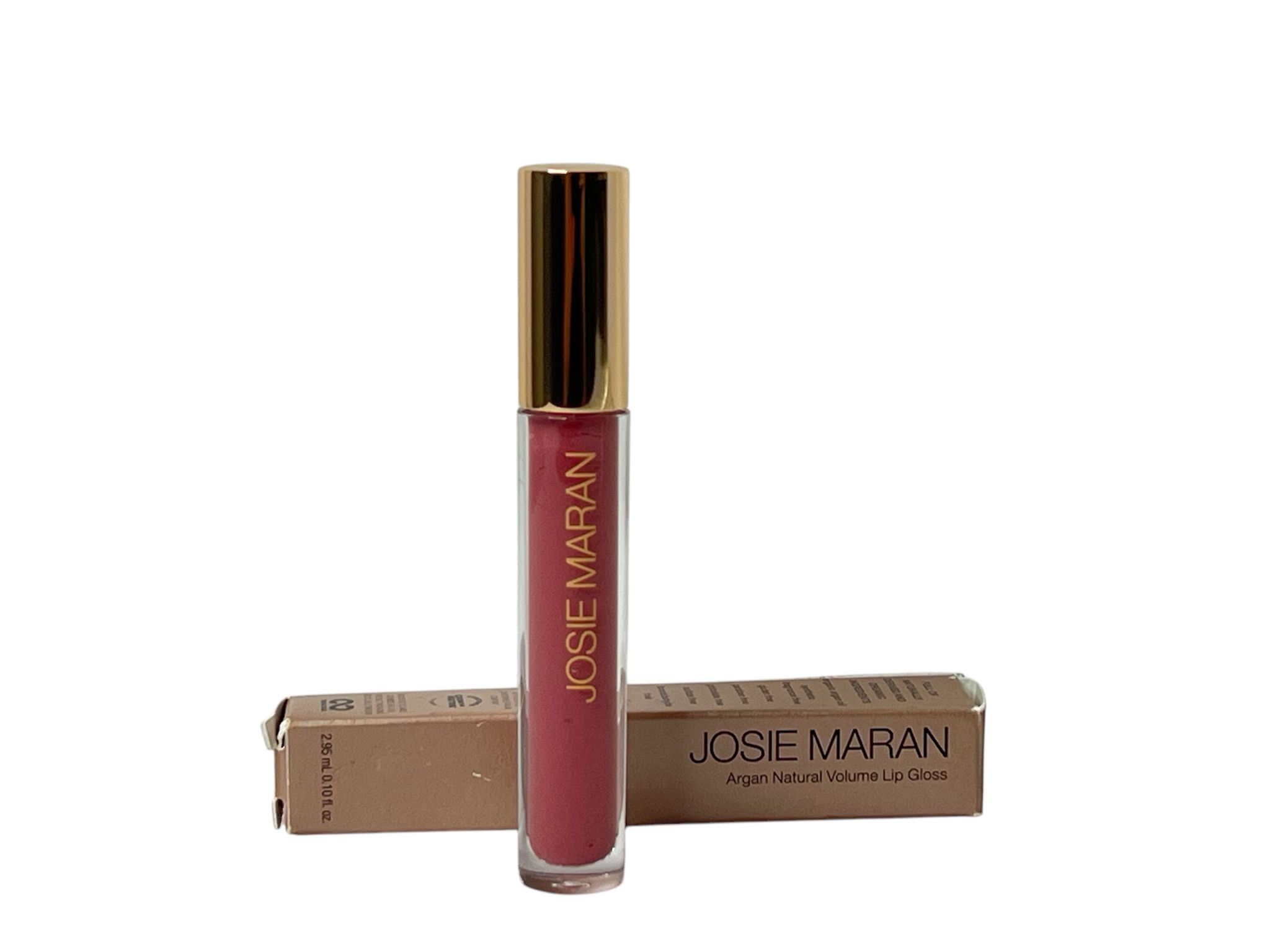 Brillo De Labios Josie Maran Argan Natural Volume Pink Sand - Venta Internacional.