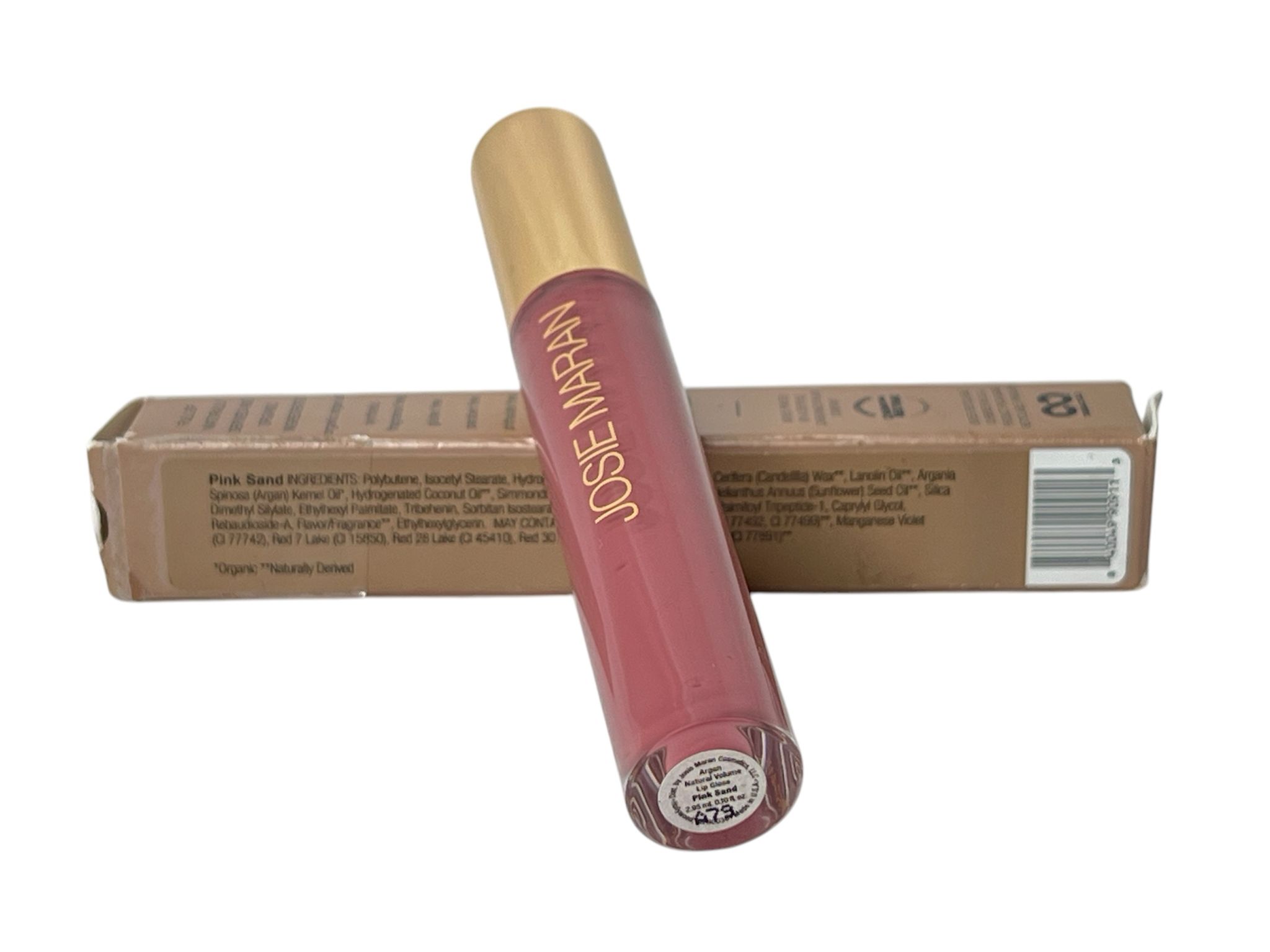 Foto 3 pulgar | Brillo De Labios Josie Maran Argan Natural Volume Pink Sand - Venta Internacional.