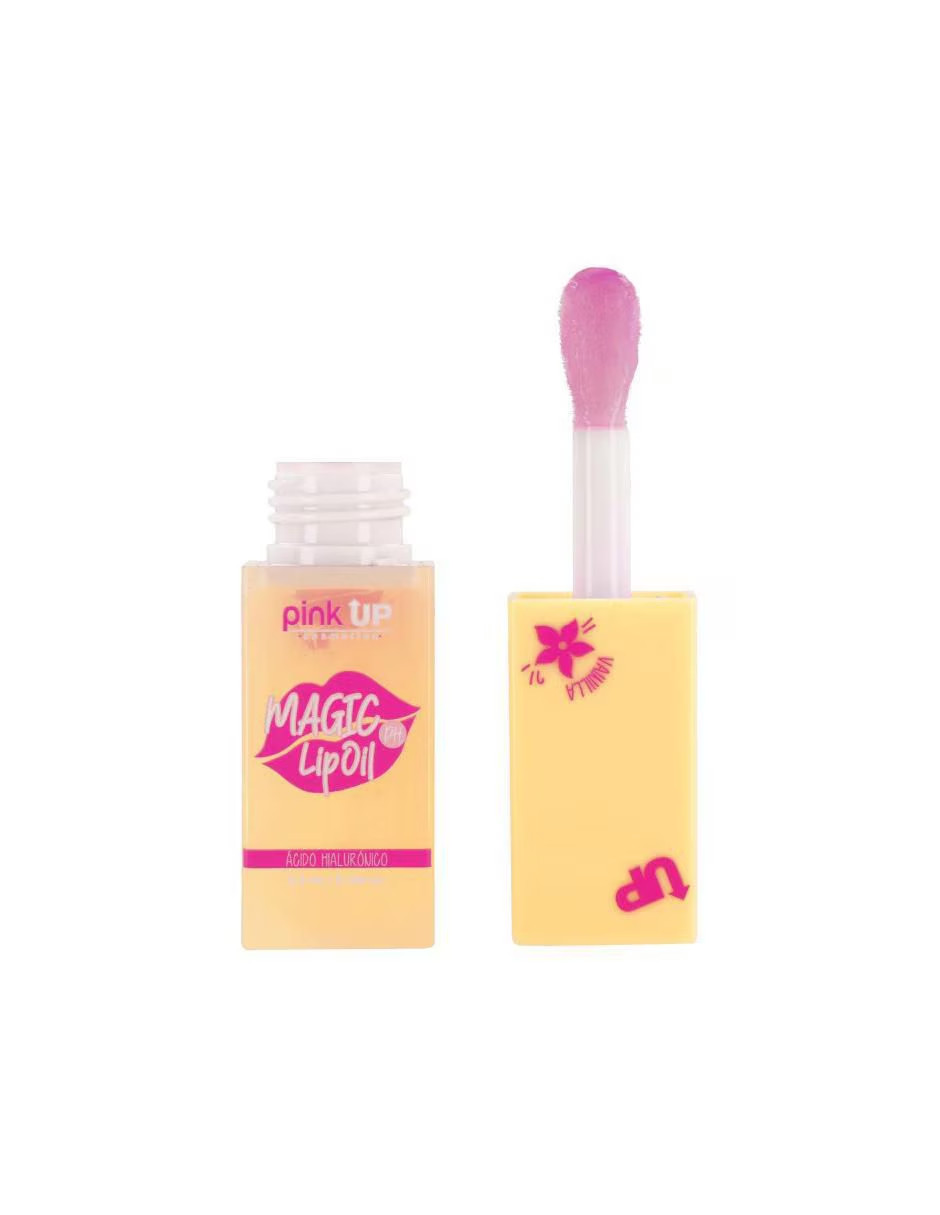 Foto 4 pulgar | Pink Up Lip Oil Magic Con Acido Hialuronico + Termo De Agua Güish