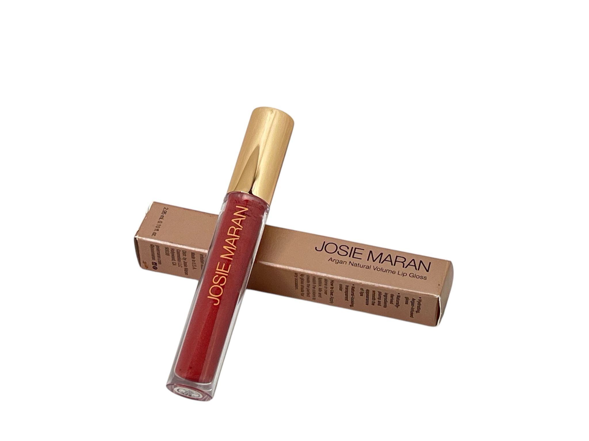 Foto 4 pulgar | Brillo De Labios Josie Maran Argan Natural Volume Rosey - Venta Internacional.