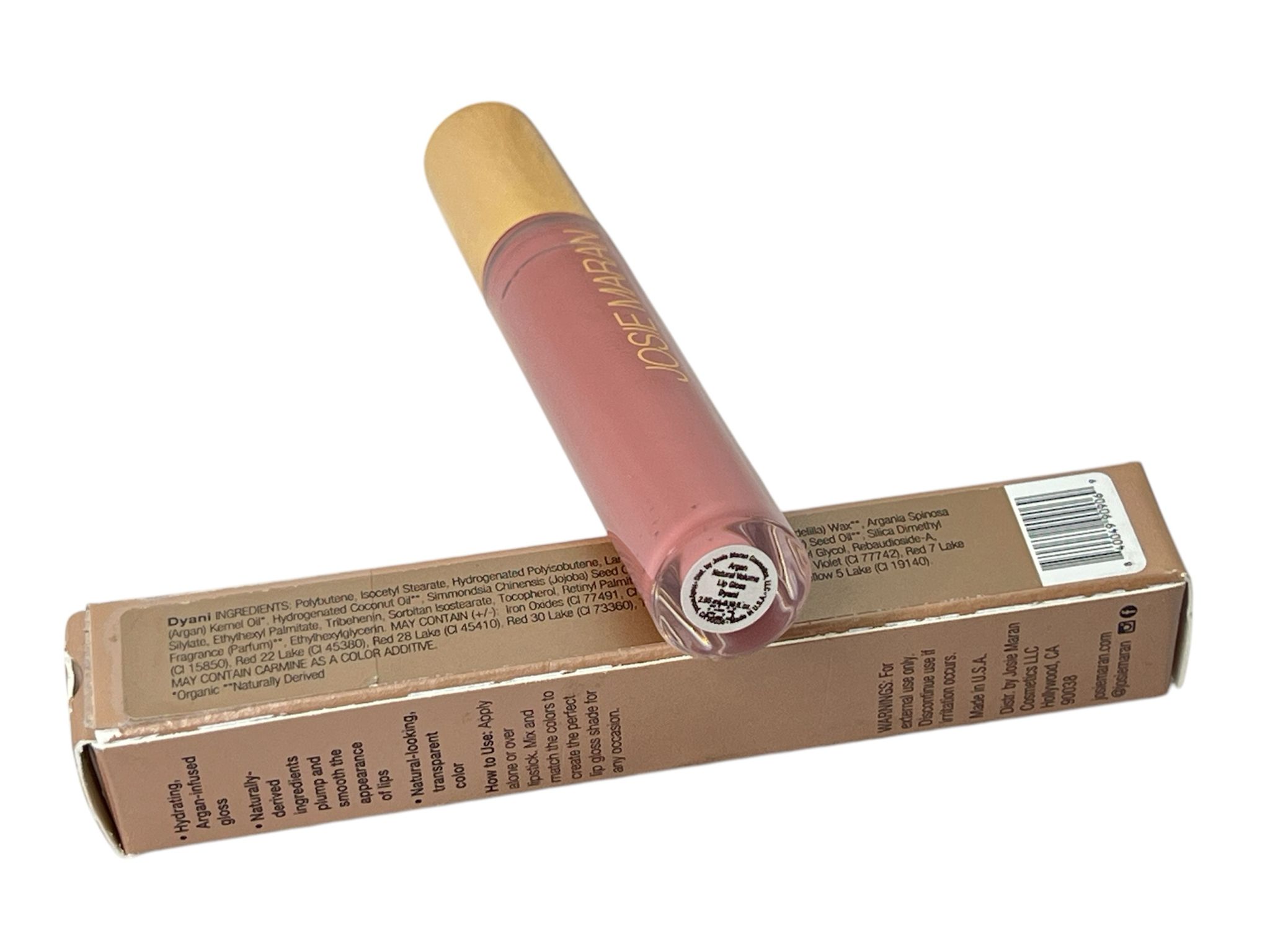 Foto 3 pulgar | Brillo De Labios Josie Maran Argan Natural Volume Dyani - Venta Internacional.