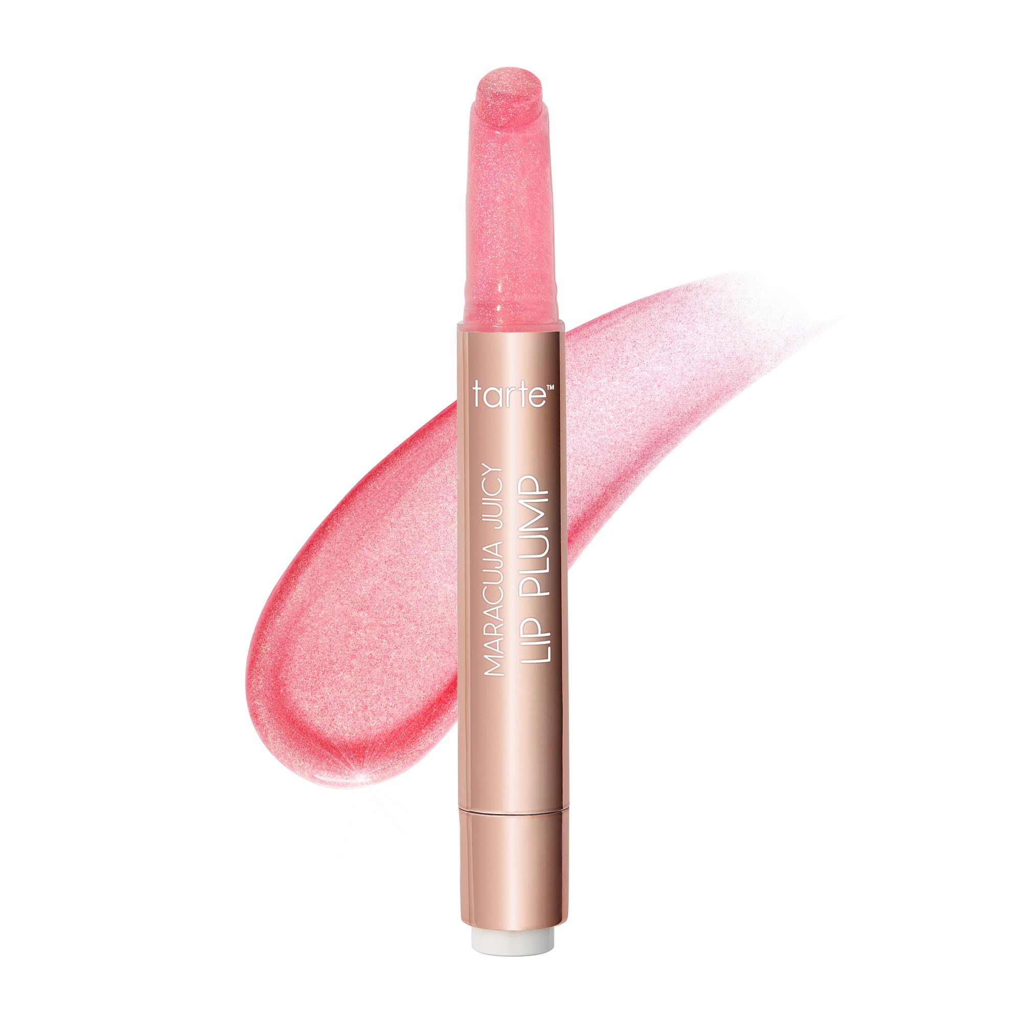 Foto 2 pulgar | Tarta Lip Plump Maracuja Juicy Shimmer Glass, Color Rosa, Tamaño Completo - Venta Internacional.