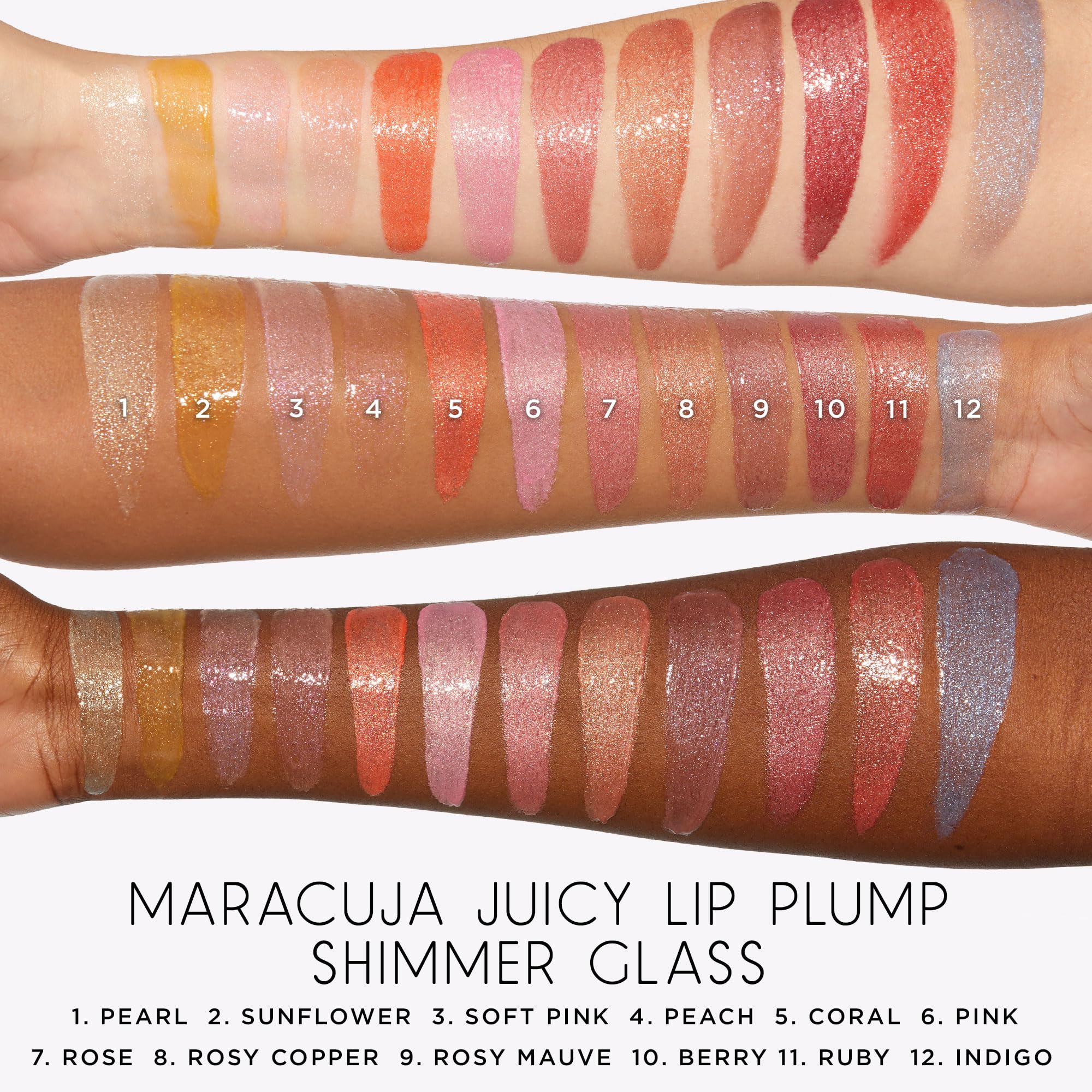 Foto 6 pulgar | Tarta Lip Plump Maracuja Juicy Shimmer Glass, Color Rosa, Tamaño Completo - Venta Internacional.