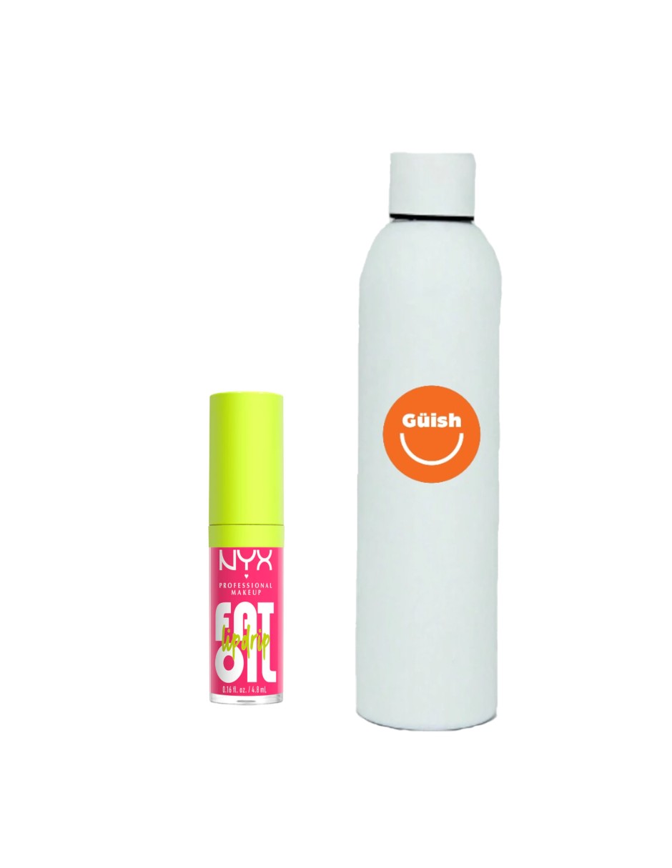 Foto 2 pulgar | Fat Oil Lip Drip Gloss Tono: Missed Call + Termo De Agua De Regalo Güish