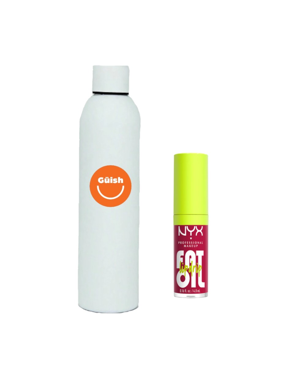 Foto 1 | Fat Oil Lip Drip Gloss Tono: News Feed + Termo De Agua De Regalo Güish