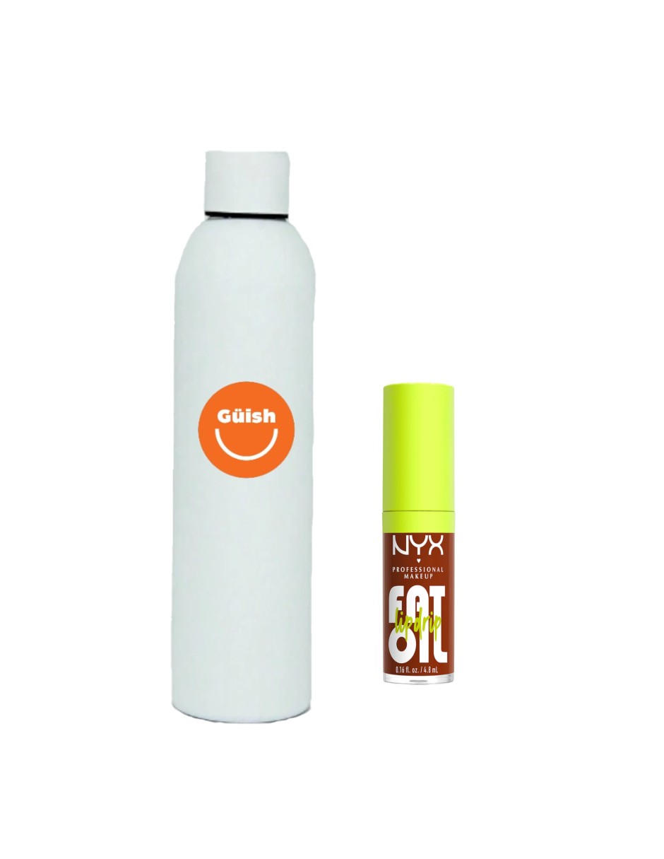 Foto 1 | Fat Oil Lip Drip Gloss Tono: Scrollin + Termo De Agua De Regalo Güish