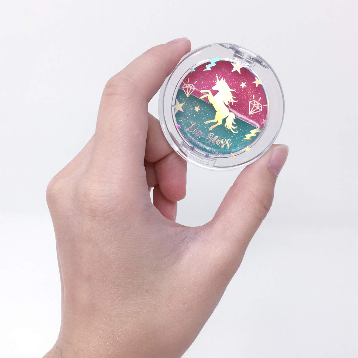 Foto 7 | Kit De Maquillaje Hot Focus Sparkling Lips Unicorn Con Brillo Labial - Venta Internacional.