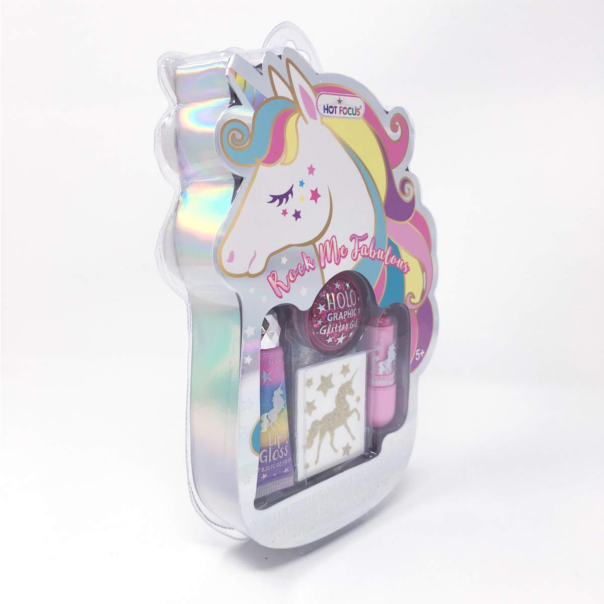 Foto 3 pulgar | Kit De Maquillaje Hot Focus Rock Me Fabulous Unicorn Con Purpurina - Venta Internacional.