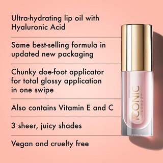 Foto 2 | Aceite Labial Iconic London Lustre Sugar Mama (rosa) 6 Ml Con Vitamina C - Venta Internacional.