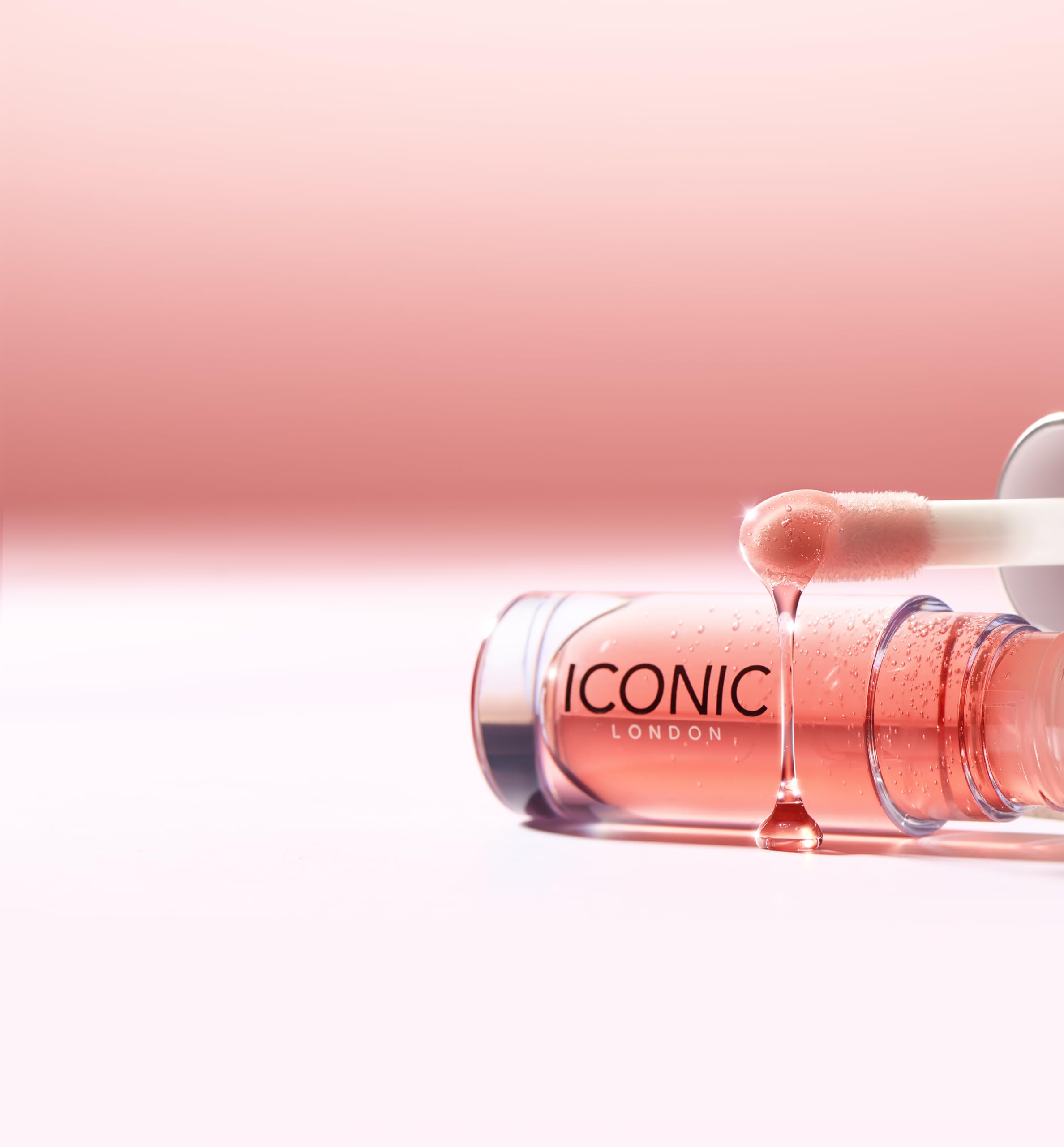 Foto 7 pulgar | Aceite Labial Iconic London Lustre She's A Peach, 6 Ml Con Vitamina C - Venta Internacional.