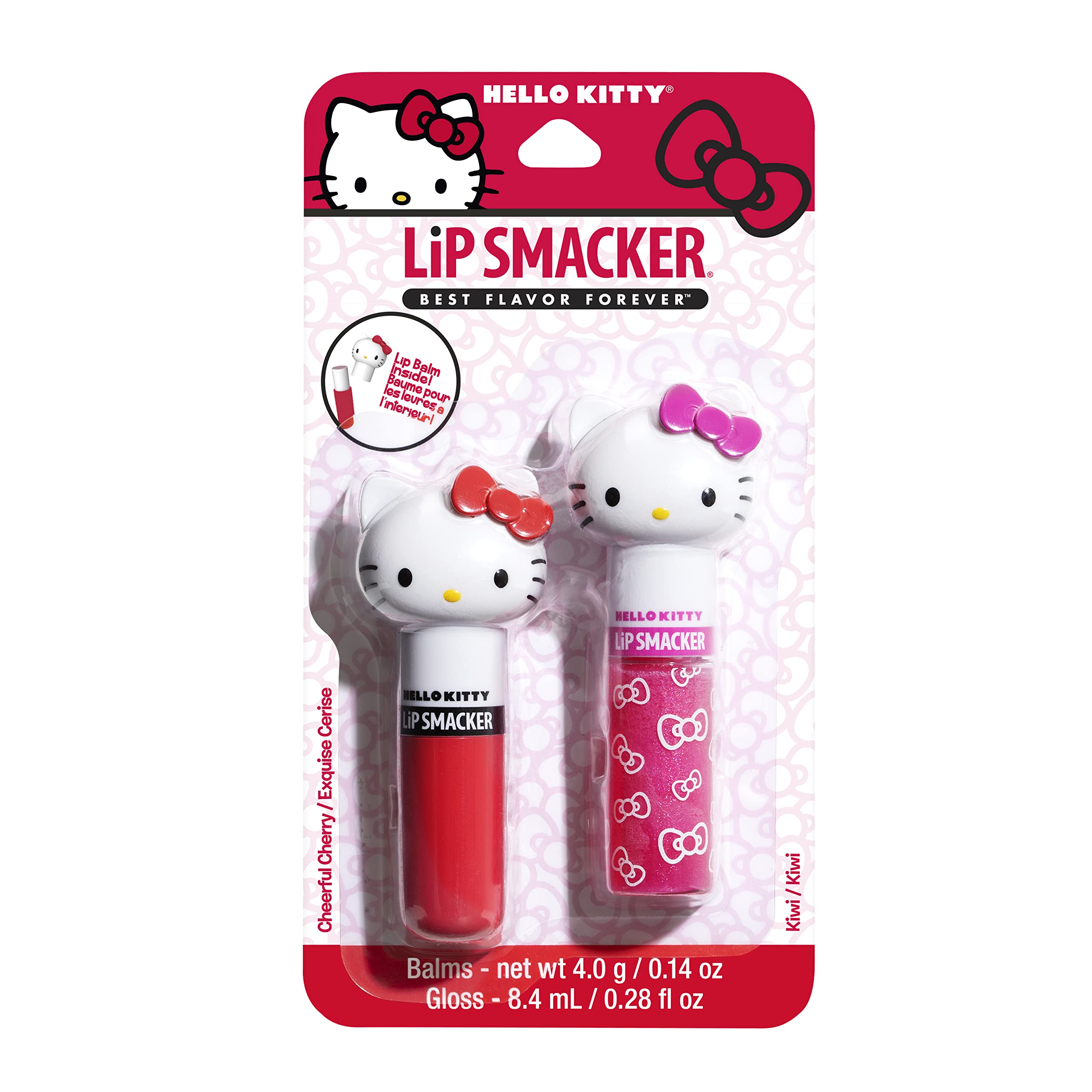 Foto 2 pulgar | Bálsamo Labial Lip Smacker Lippy Pals Swirls Hello Kitty - Venta Internacional.