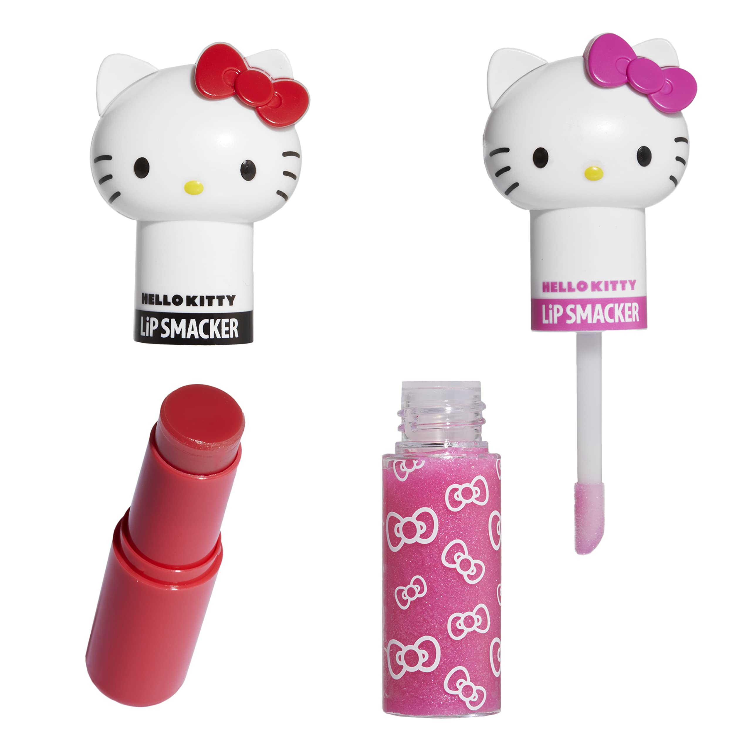 Foto 4 pulgar | Bálsamo Labial Lip Smacker Lippy Pals Swirls Hello Kitty - Venta Internacional.