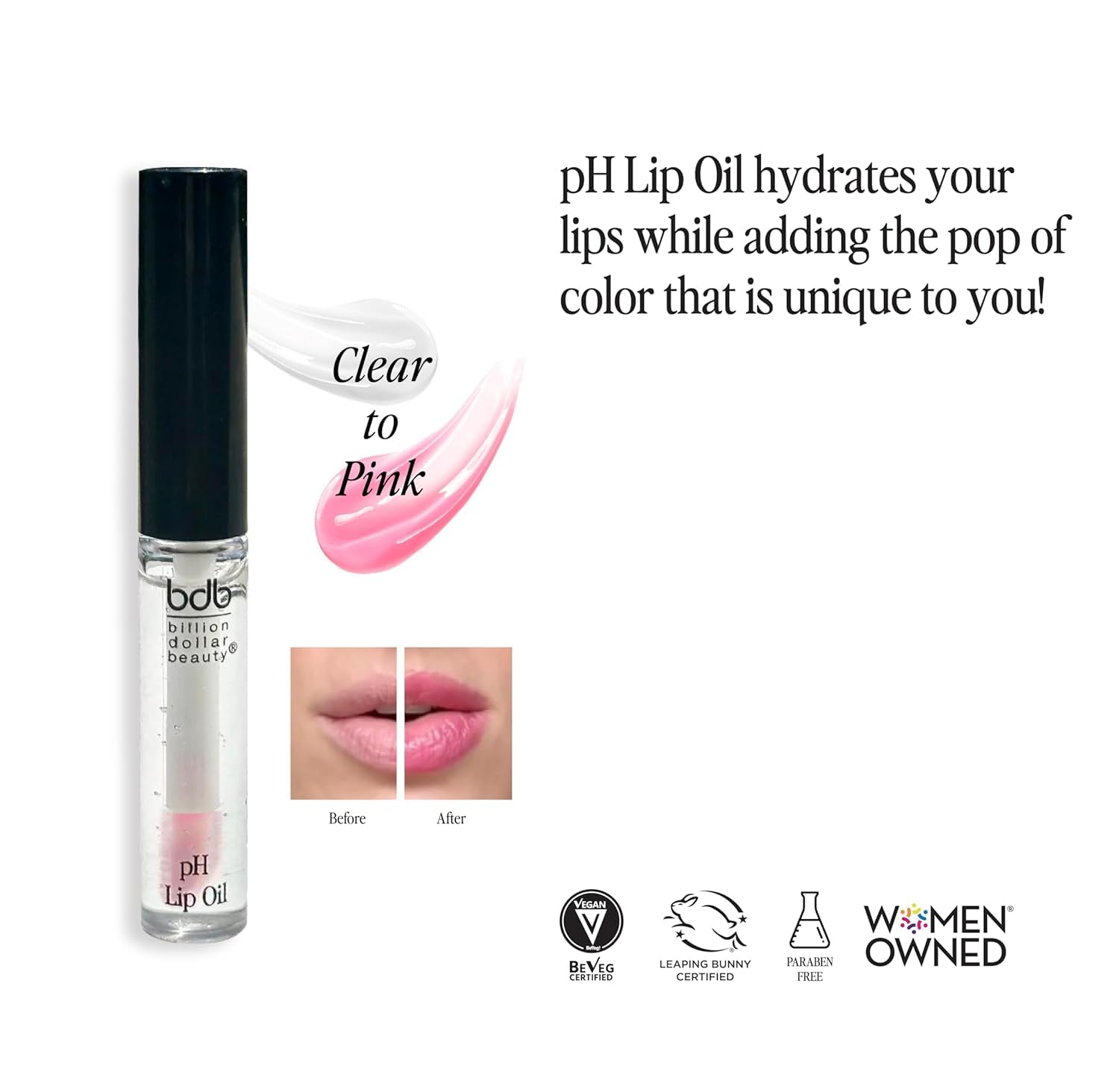 Foto 4 pulgar | Aceite Labial Multimillonario Para Cejas, Ph Blushing Effect, Paquete De 2 Unidades, Para Mujeres - Venta Internacional.