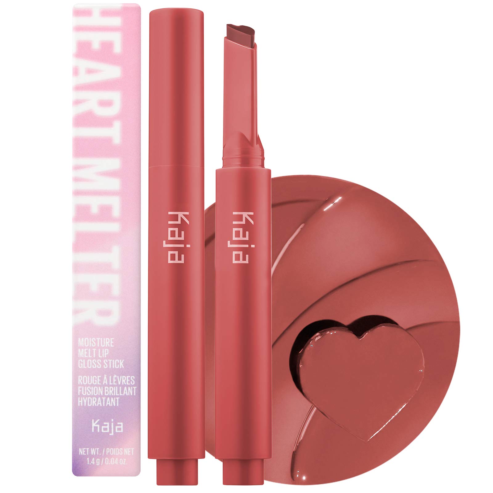 Brillo De Labios Kaja Heart Melter High-shine Rosy Mauve 1.2 Ml - Venta Internacional.