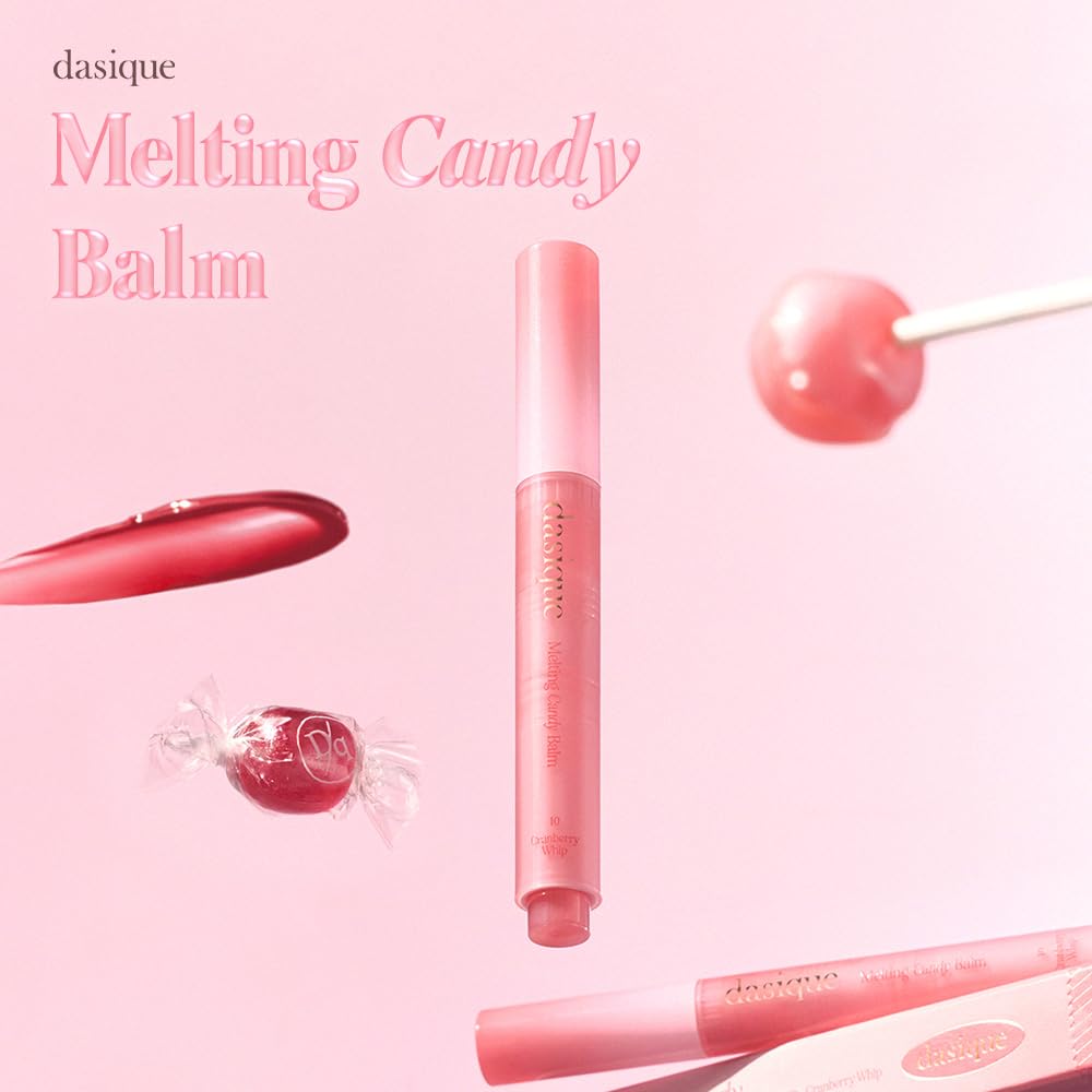 Foto 7 pulgar | Bálsamo Labial Dasique Melting Candy Balm #10 Cranberry Whip Vegan - Venta Internacional.
