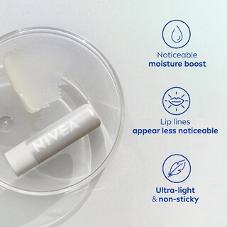 Foto 6 | Bálsamo Labial Nivea Dewy Lip Care Con Ácido Hialurónico, 5 Ml (paquete De 4) - Venta Internacional.