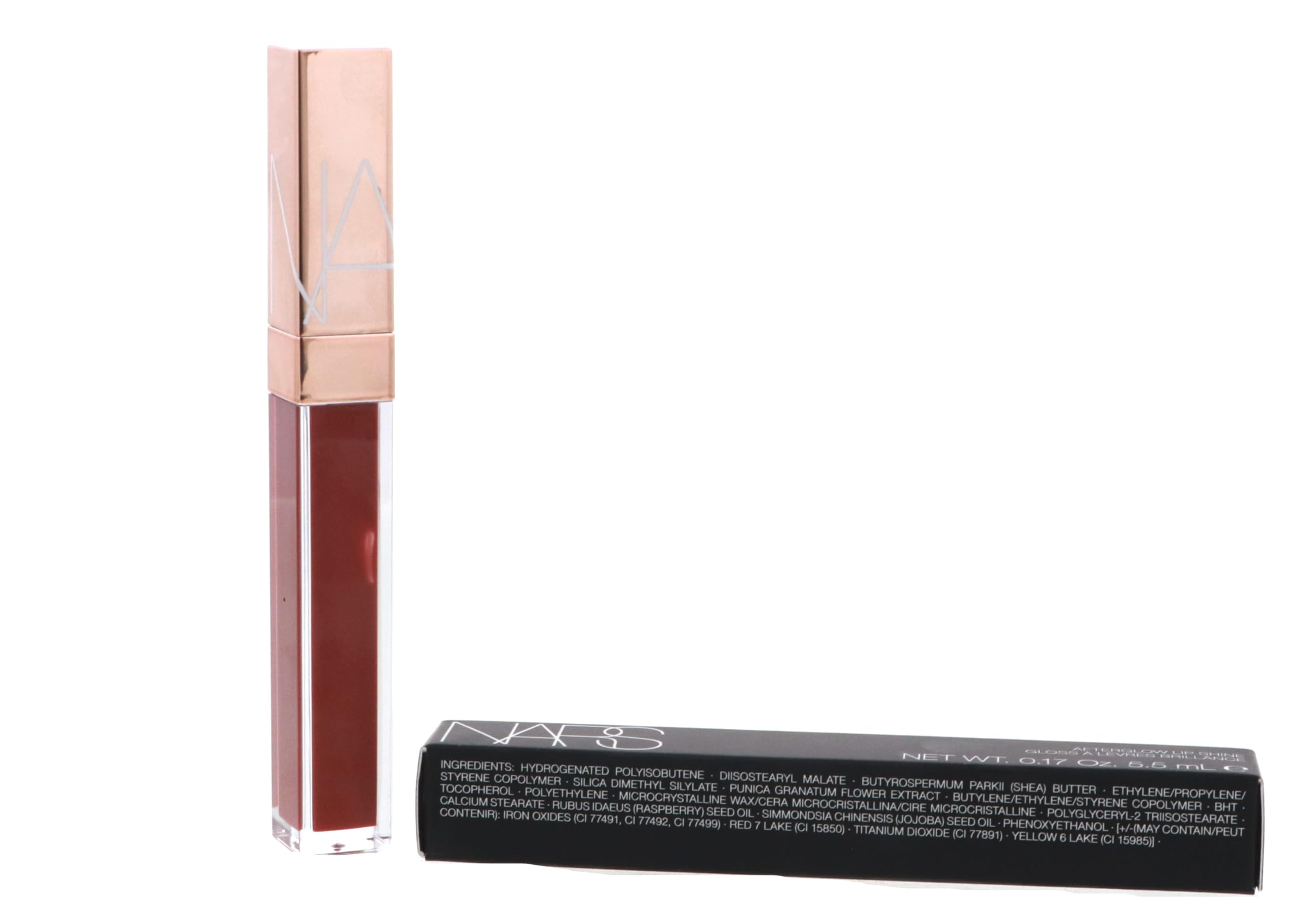 Foto 4 pulgar | Brillo De Labios Nars Afterglow Aragon Red Chestnut - Venta Internacional.